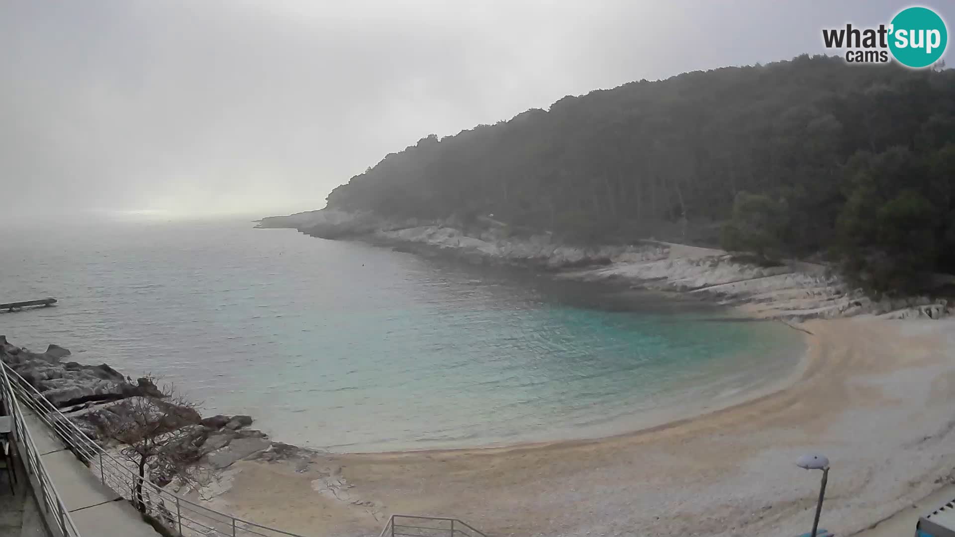 Webcam Mali Lošinj – Sunčana uvala beach – Veli Žal