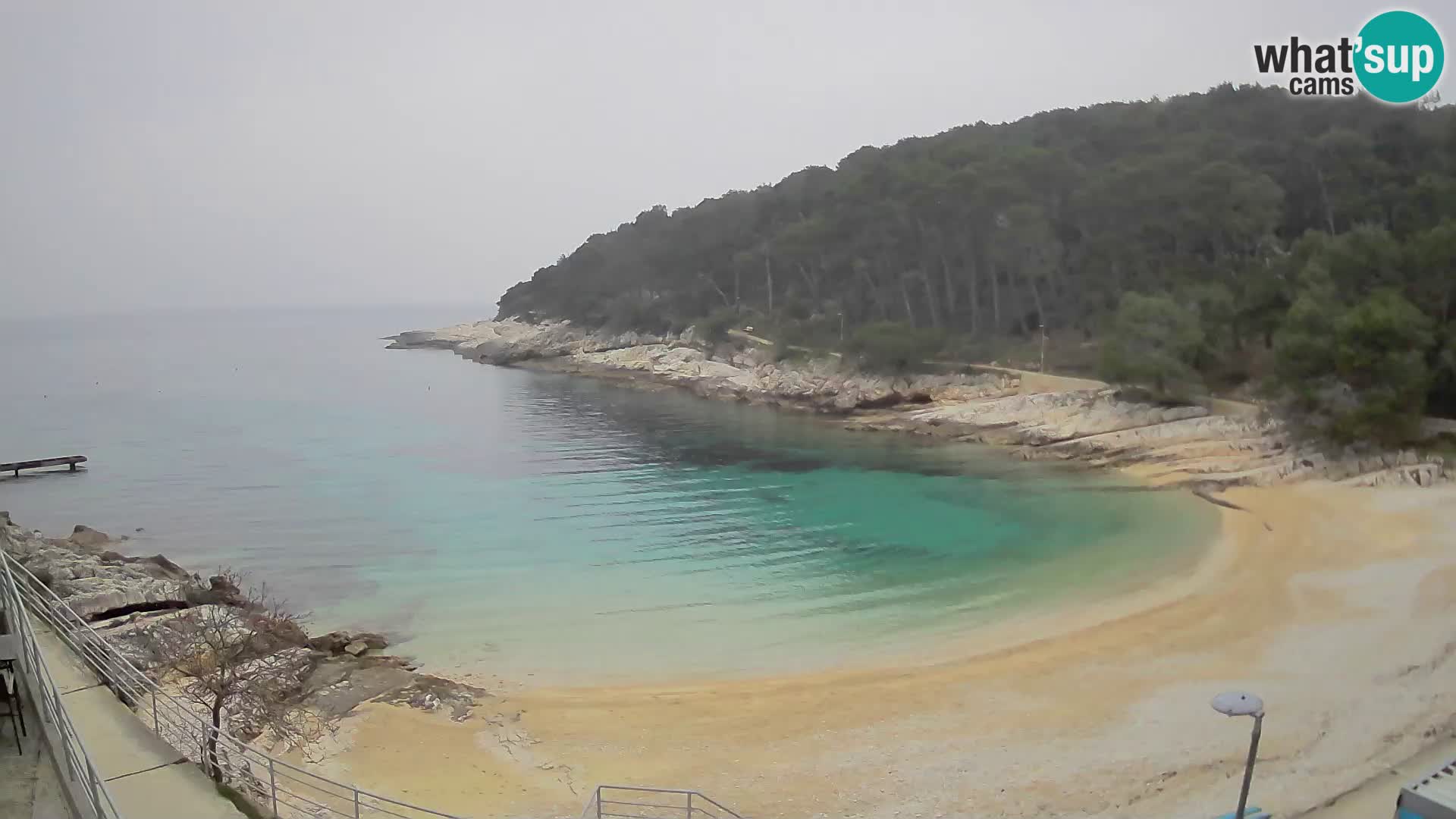 Webcam Mali Lošinj – spiaggia Sunčana uvala – Veli Žal
