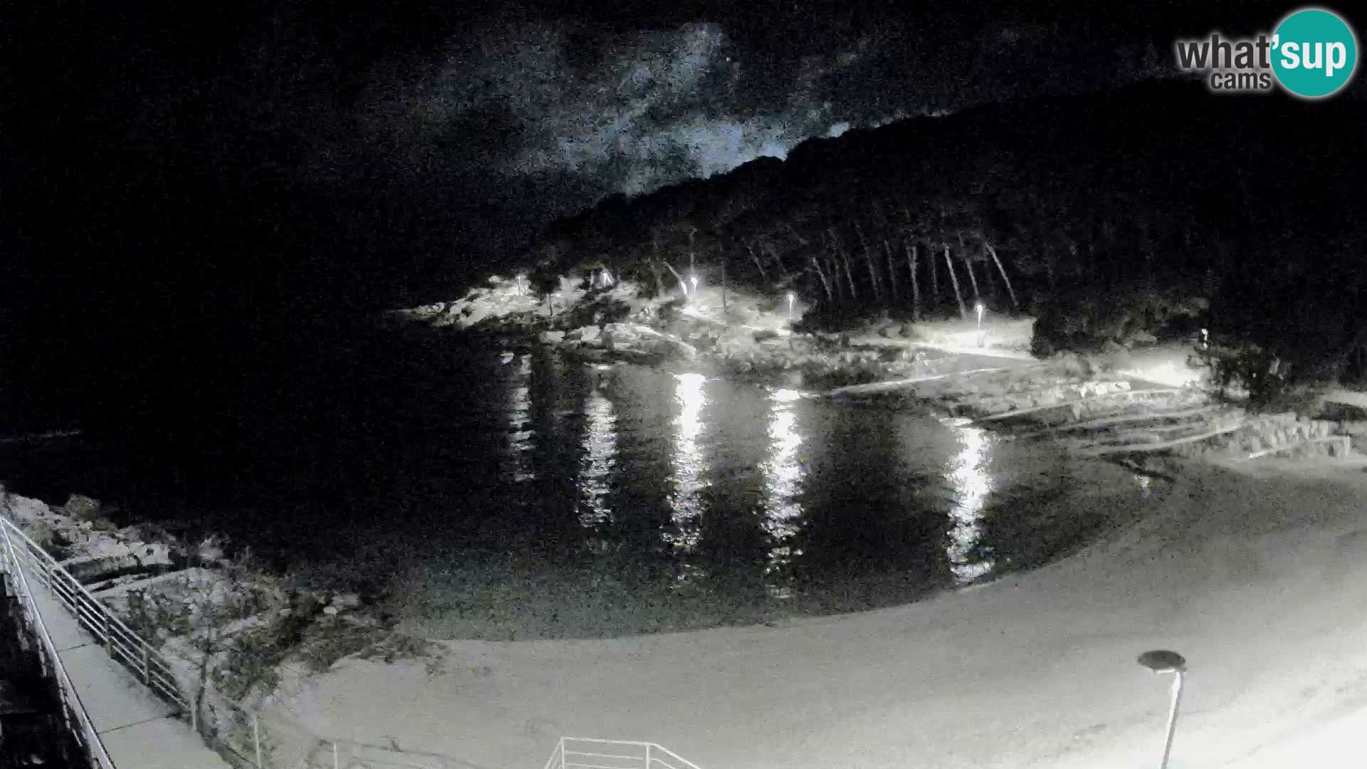 Webcam Mali Lošinj – Sunčana uvala beach – Veli Žal