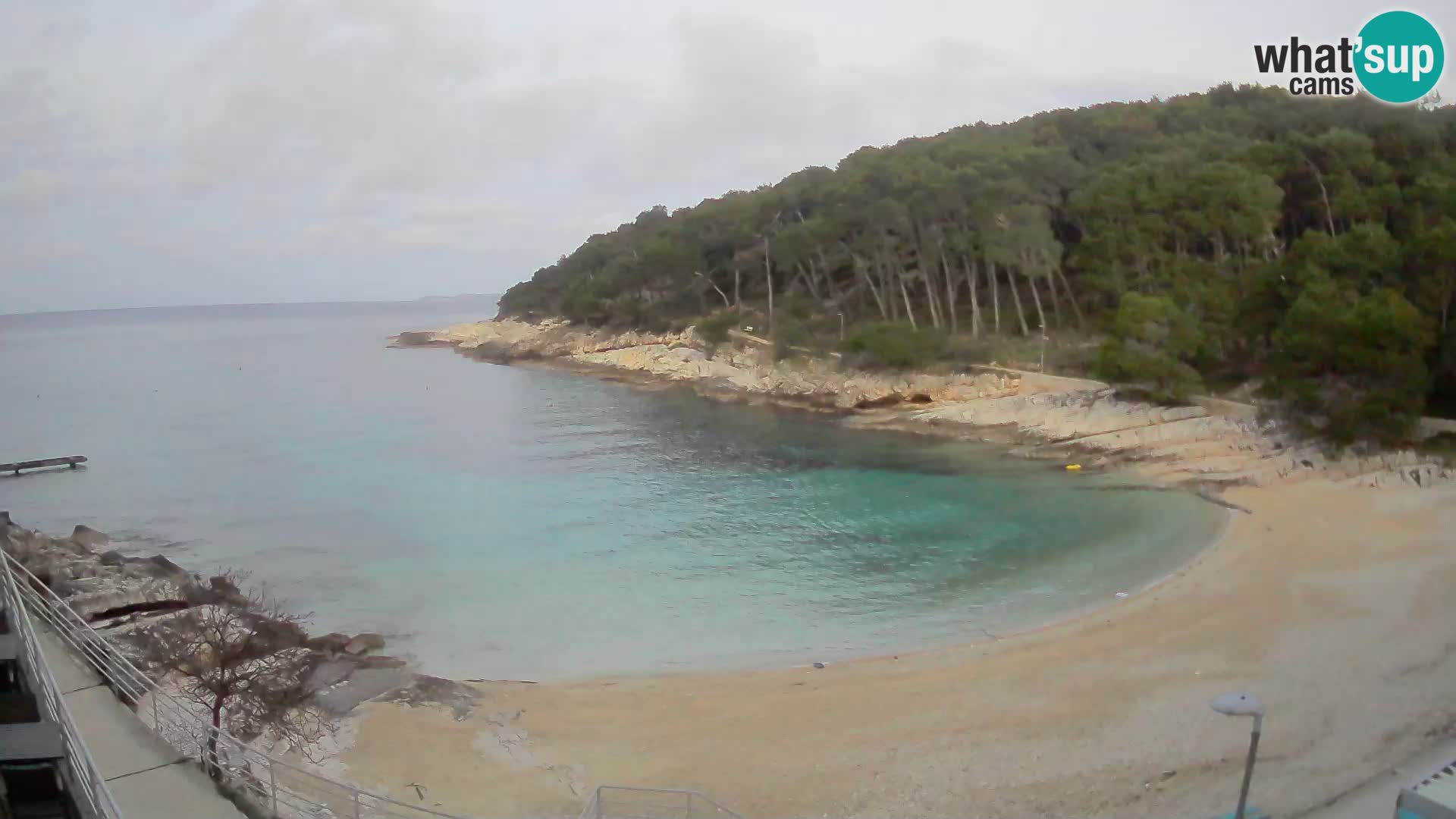 Webcam Mali Lošinj – Sunčana uvala Strand – Veli Žal