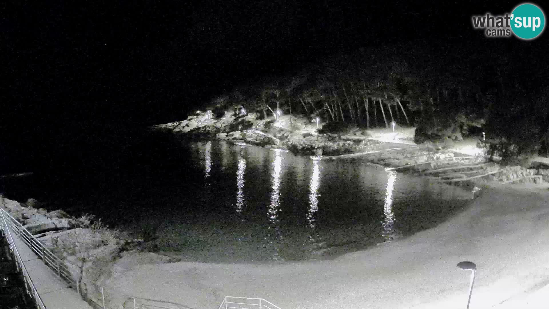 Webcam Mali Lošinj – spiaggia Sunčana uvala – Veli Žal