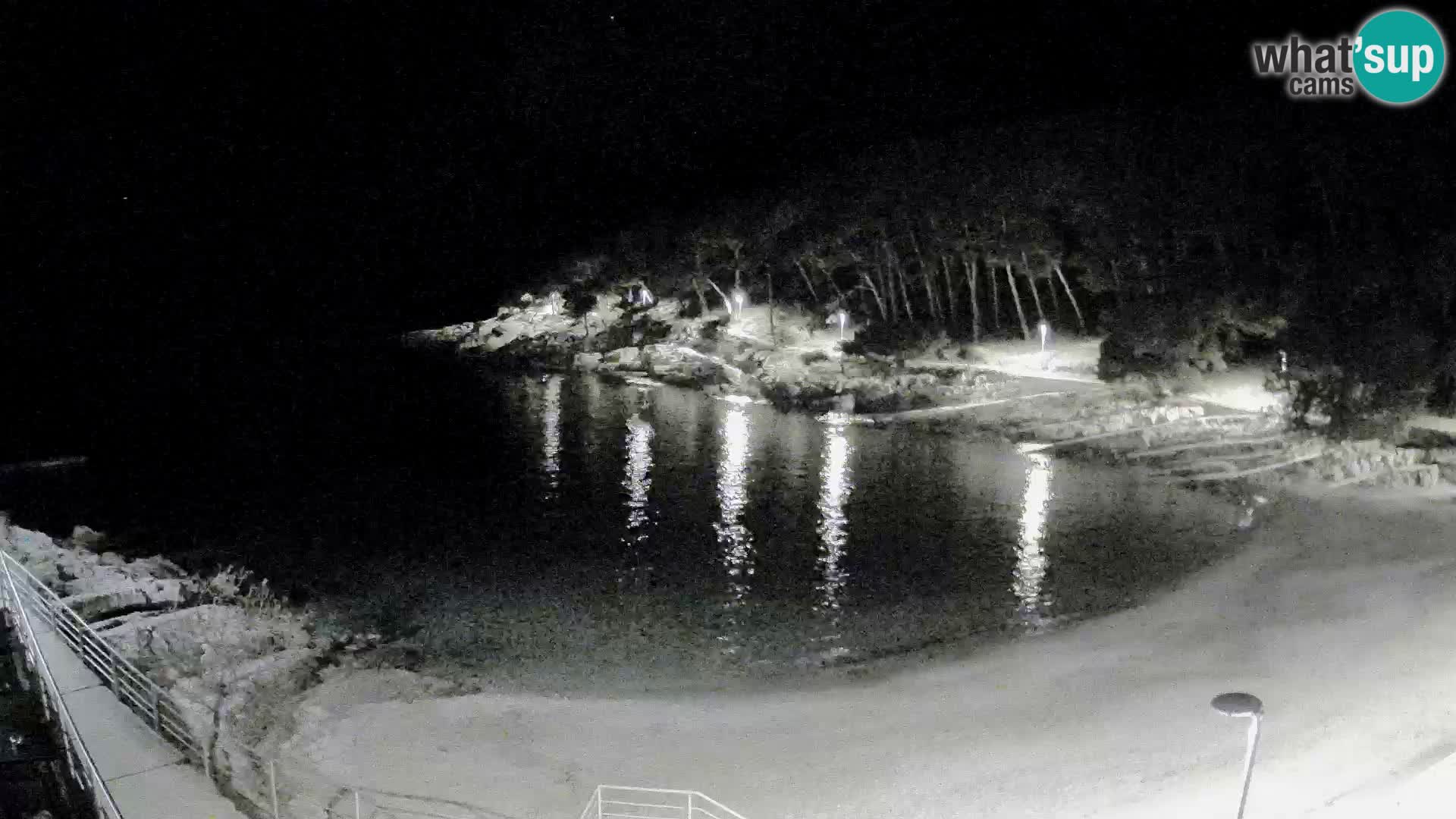 Spletna Kamera Mali Lošinj – plaža Sunčana uvala – Veli Žal