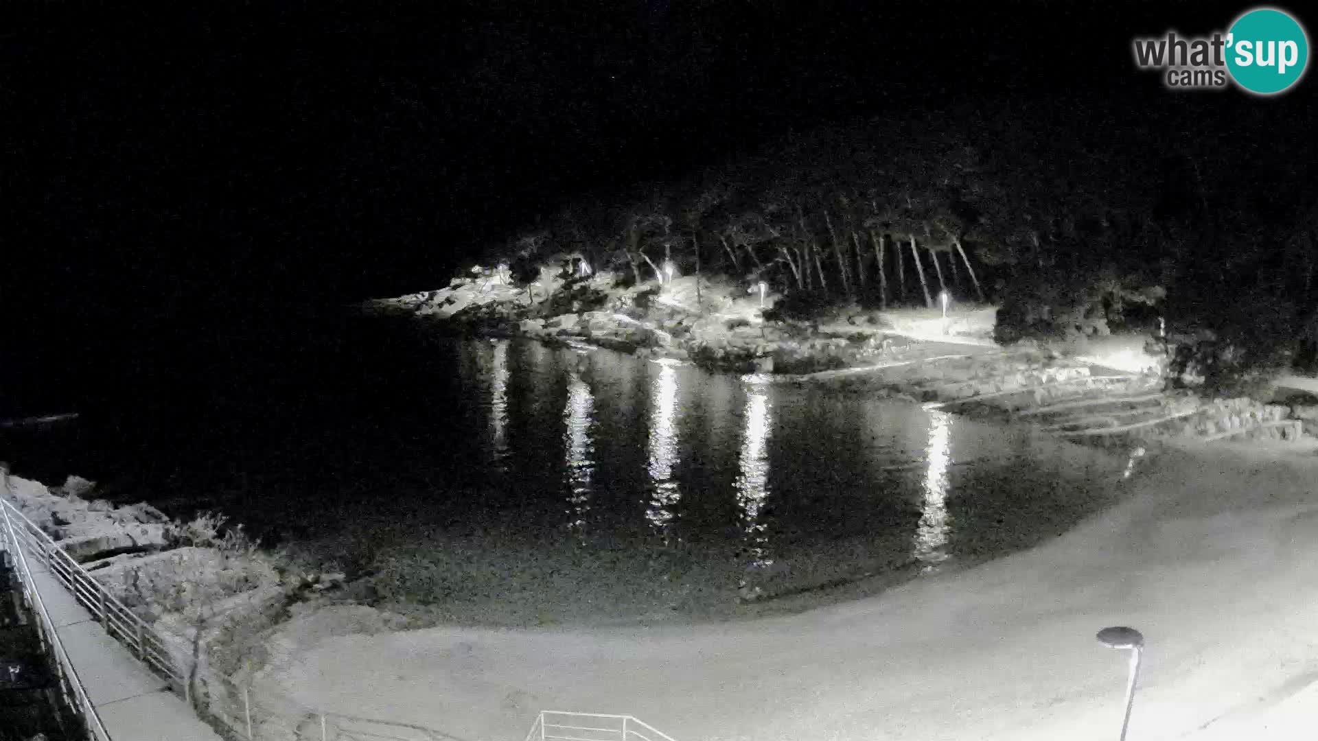 Webcam Mali Lošinj – spiaggia Sunčana uvala – Veli Žal