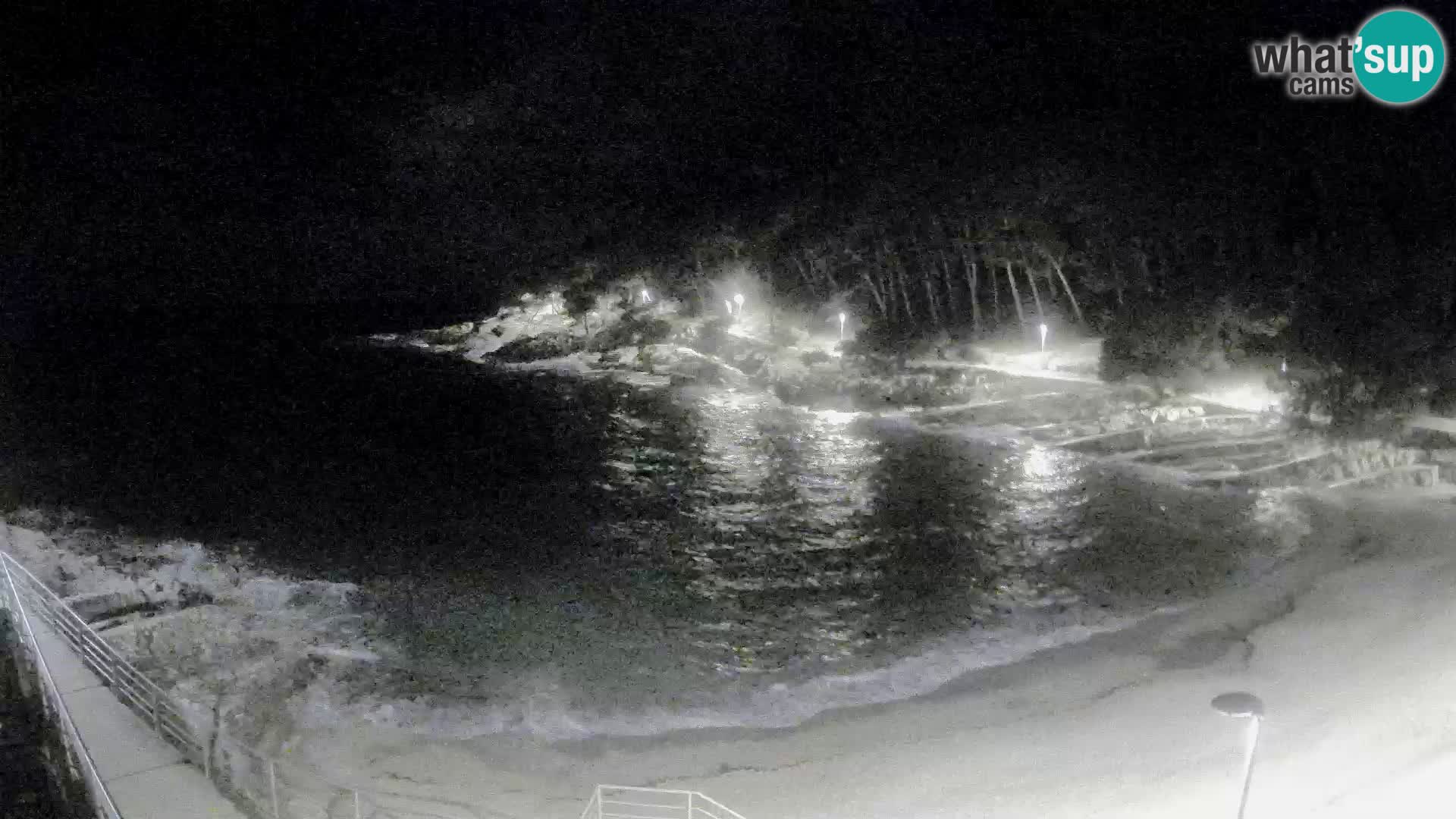 Webcam Mali Lošinj – playa Sunčana uvala – Veli Žal