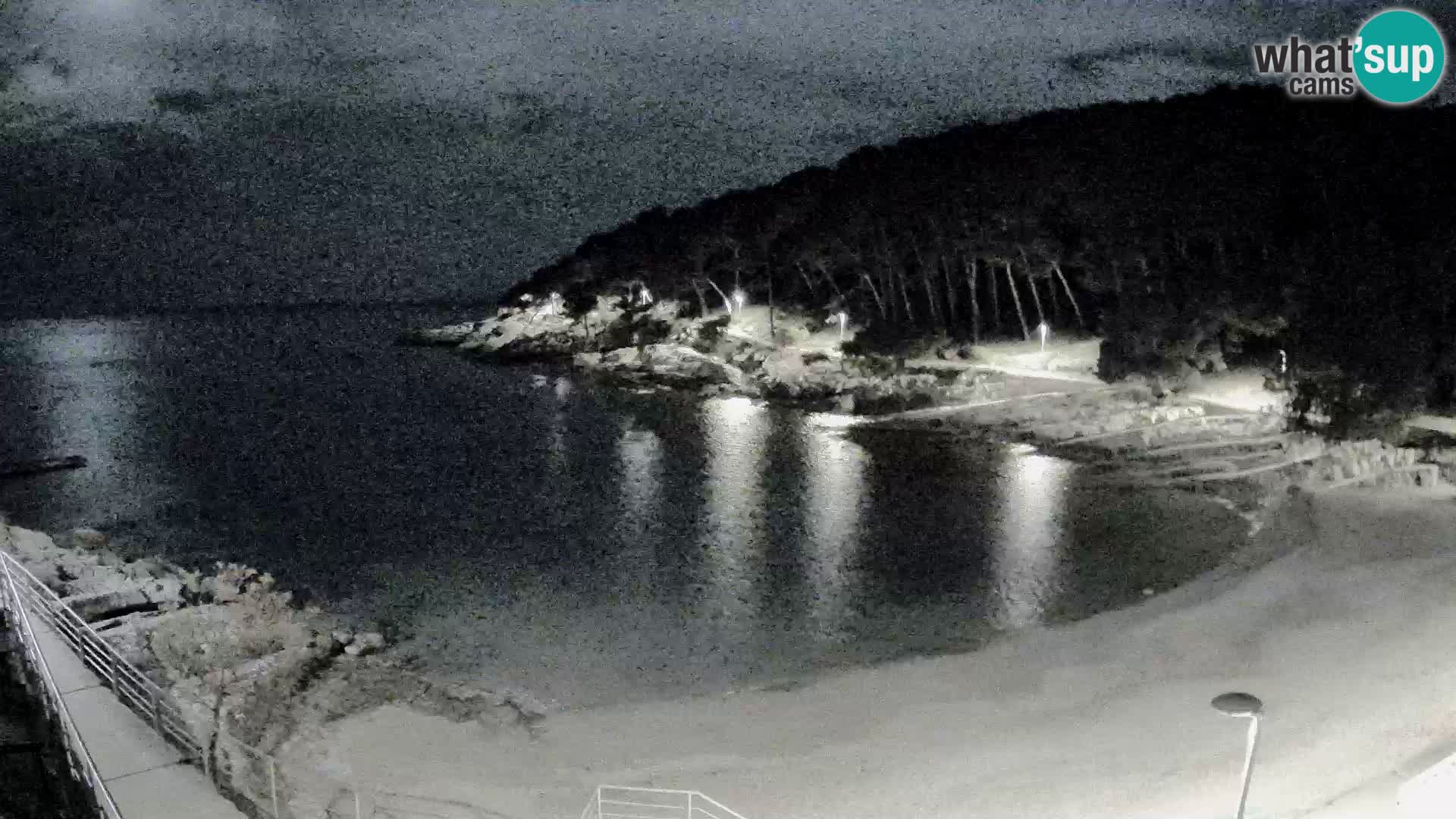 Webcam Mali Lošinj – spiaggia Sunčana uvala – Veli Žal