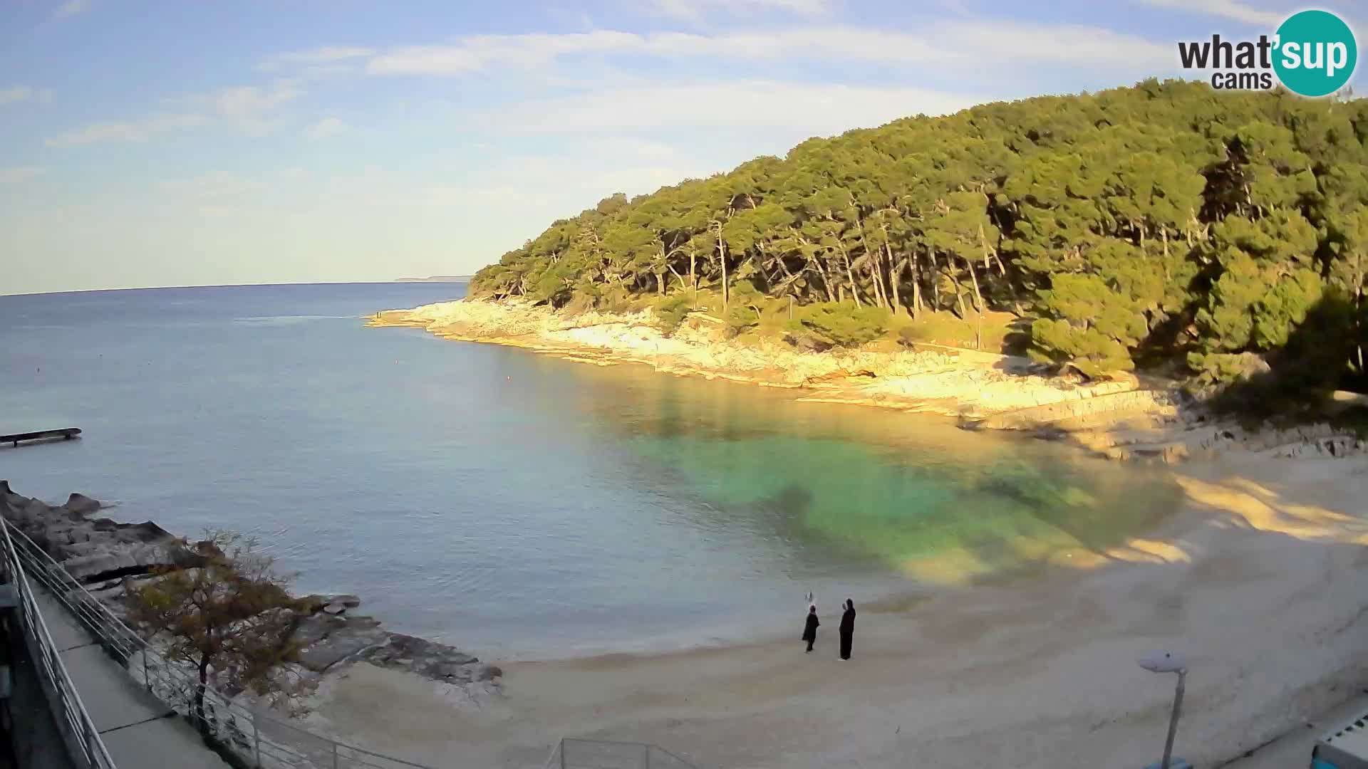 Webcam Mali Lošinj – Sunčana uvala beach – Veli Žal