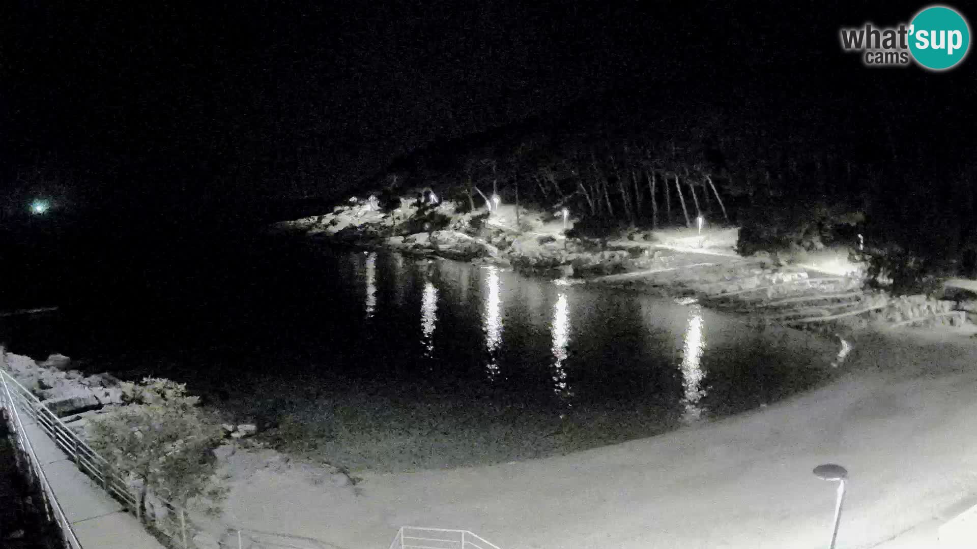 Web kam Mali Lošinj – plaža Sunčana uvala – Veli Žal