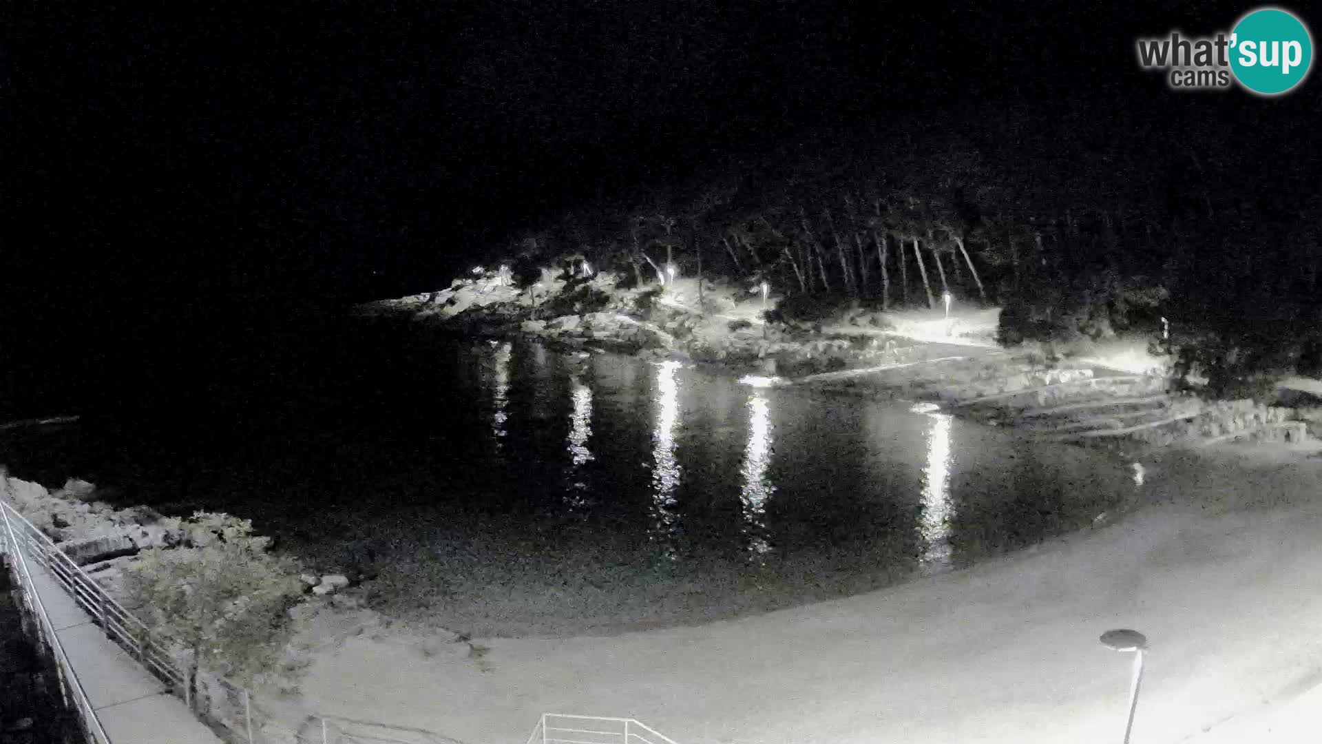 Spletna Kamera Mali Lošinj – plaža Sunčana uvala – Veli Žal
