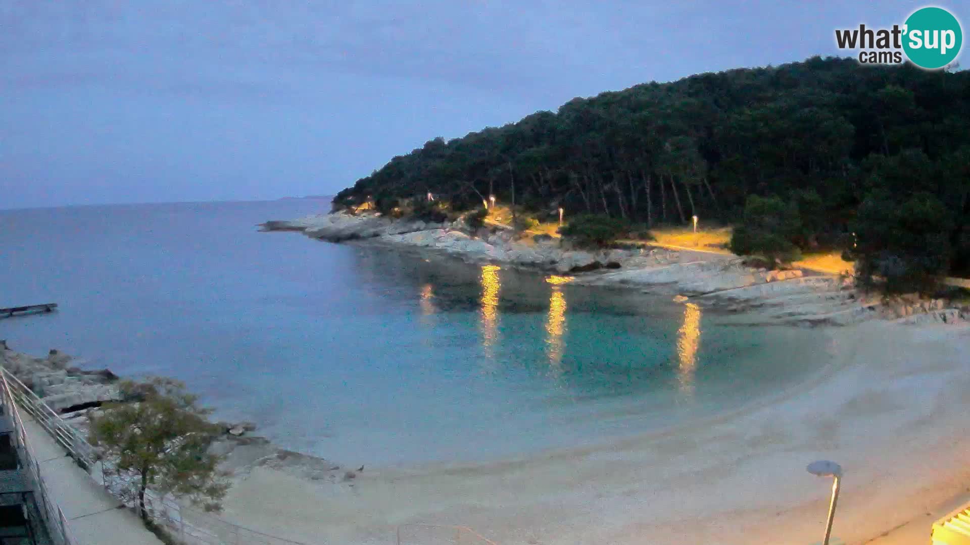 Webcam Mali Lošinj – Sunčana uvala Strand – Veli Žal