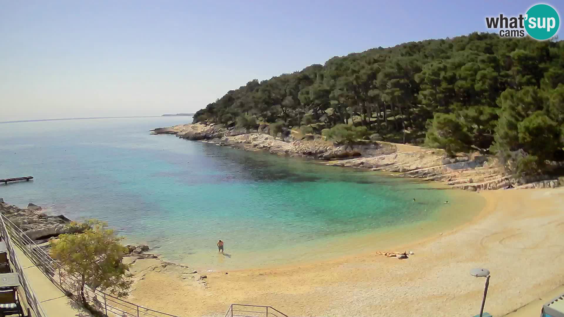 Webcam Mali Lošinj – Sunčana uvala Strand – Veli Žal