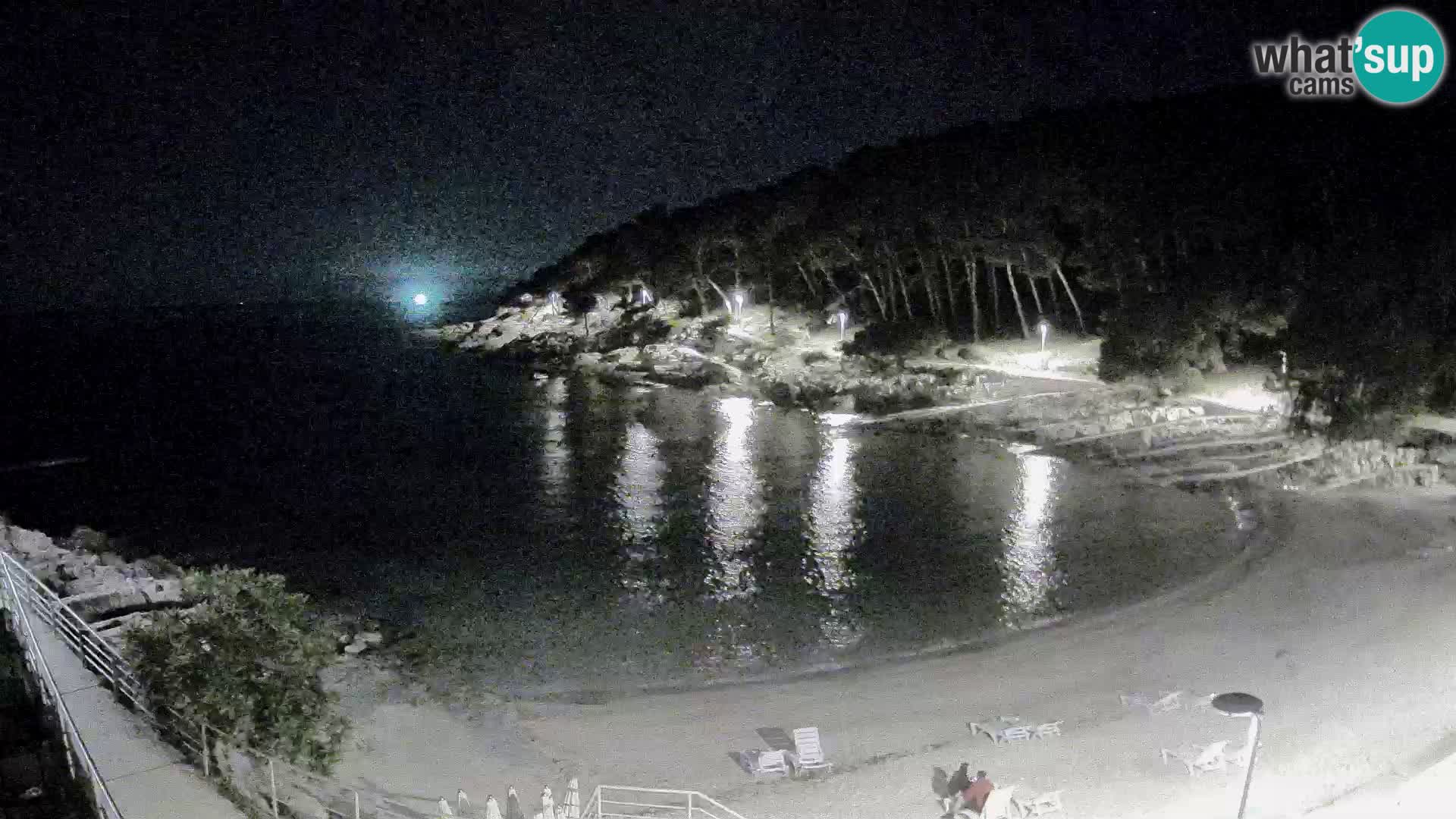Webcam Mali Lošinj – Sunčana uvala beach – Veli Žal