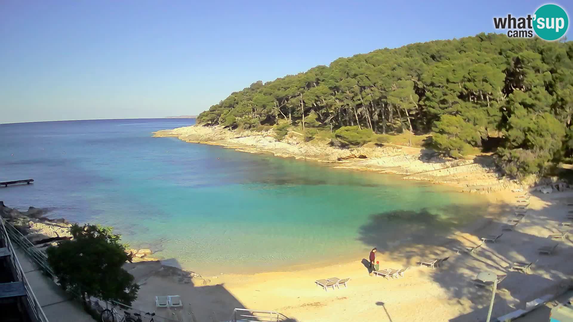 Webcam Mali Lošinj – Sunčana uvala beach – Veli Žal