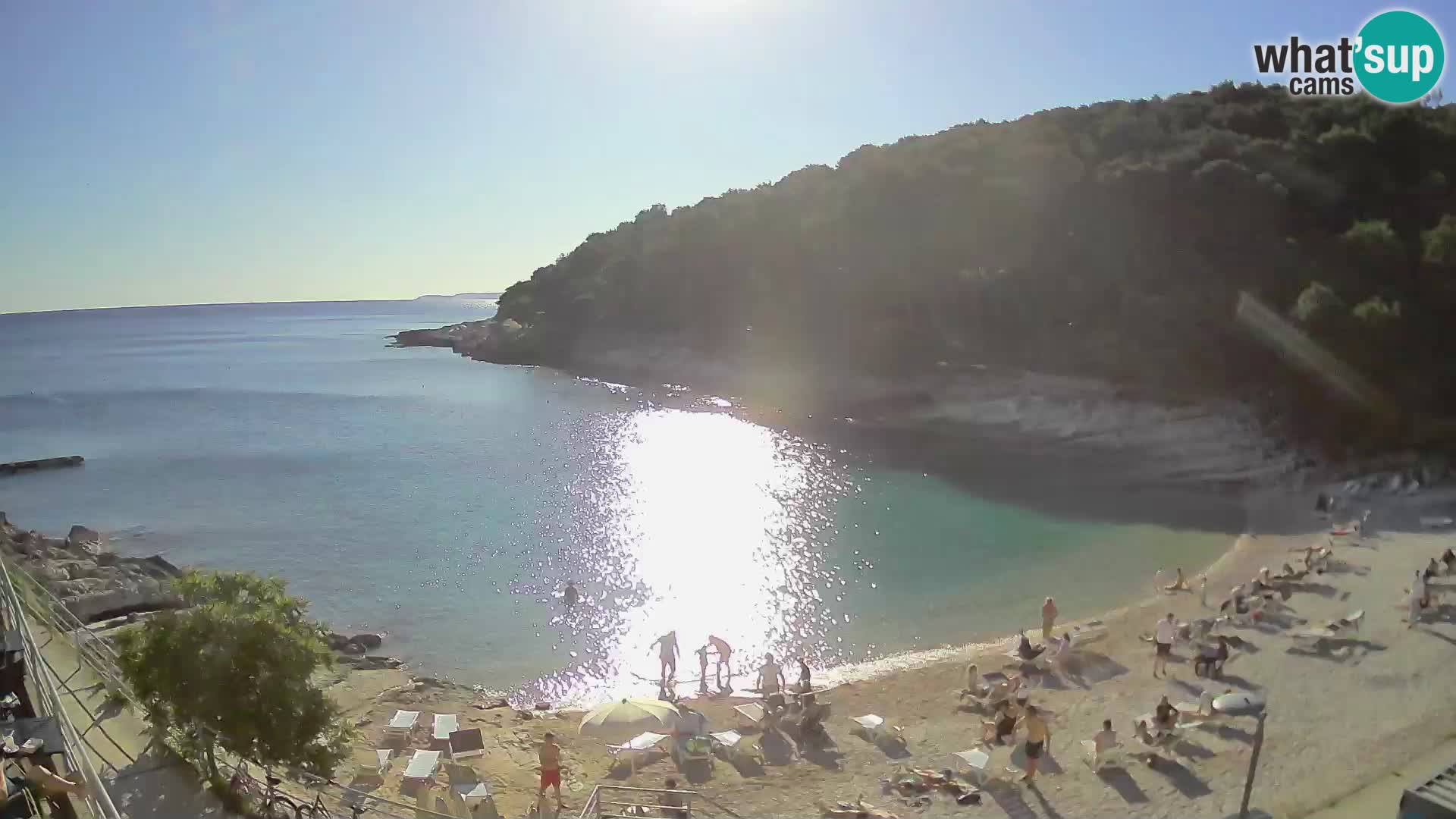 Webcam Mali Lošinj – Sunčana uvala Strand – Veli Žal