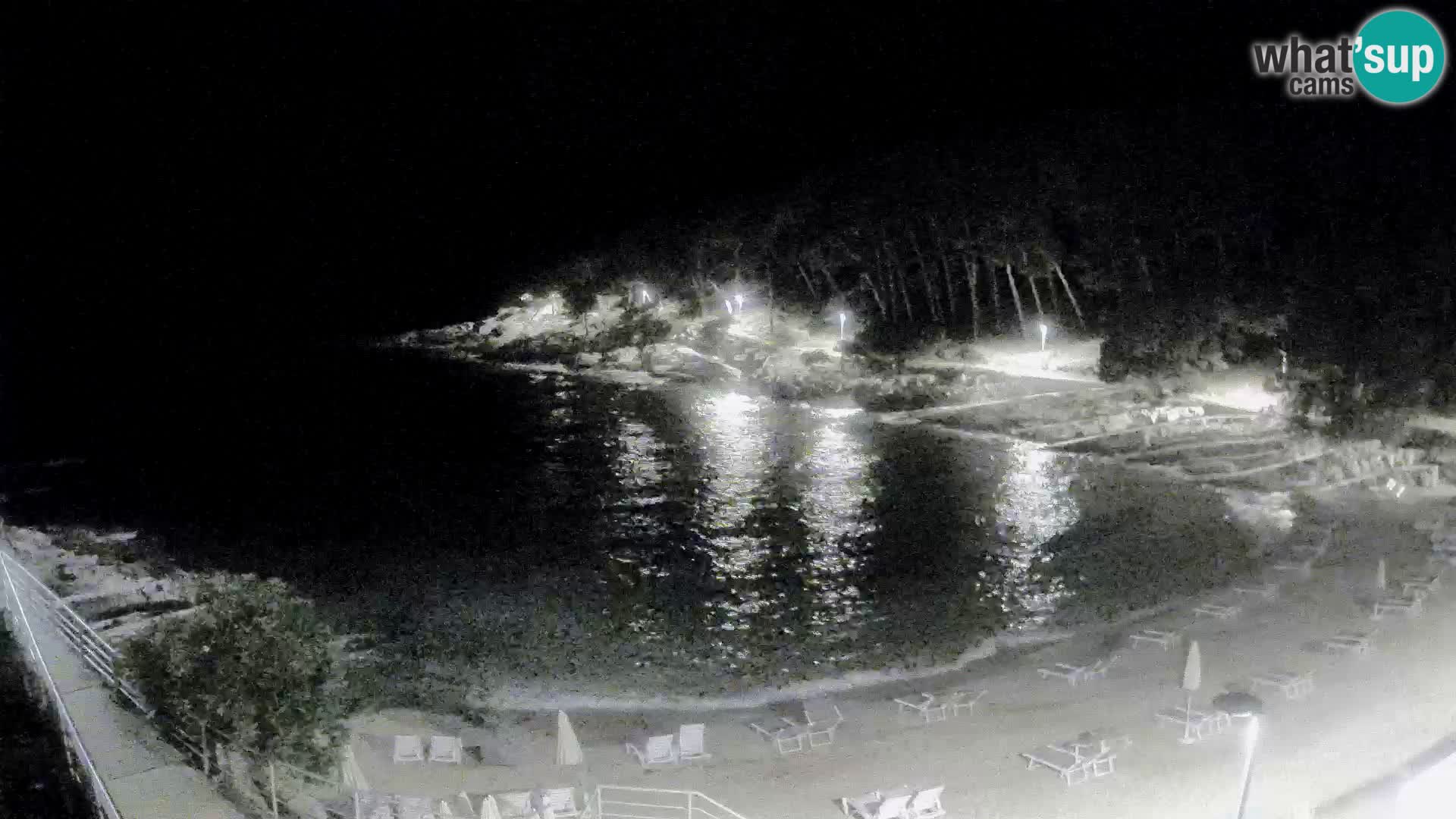 Webcam Mali Lošinj – Sunčana uvala beach – Veli Žal
