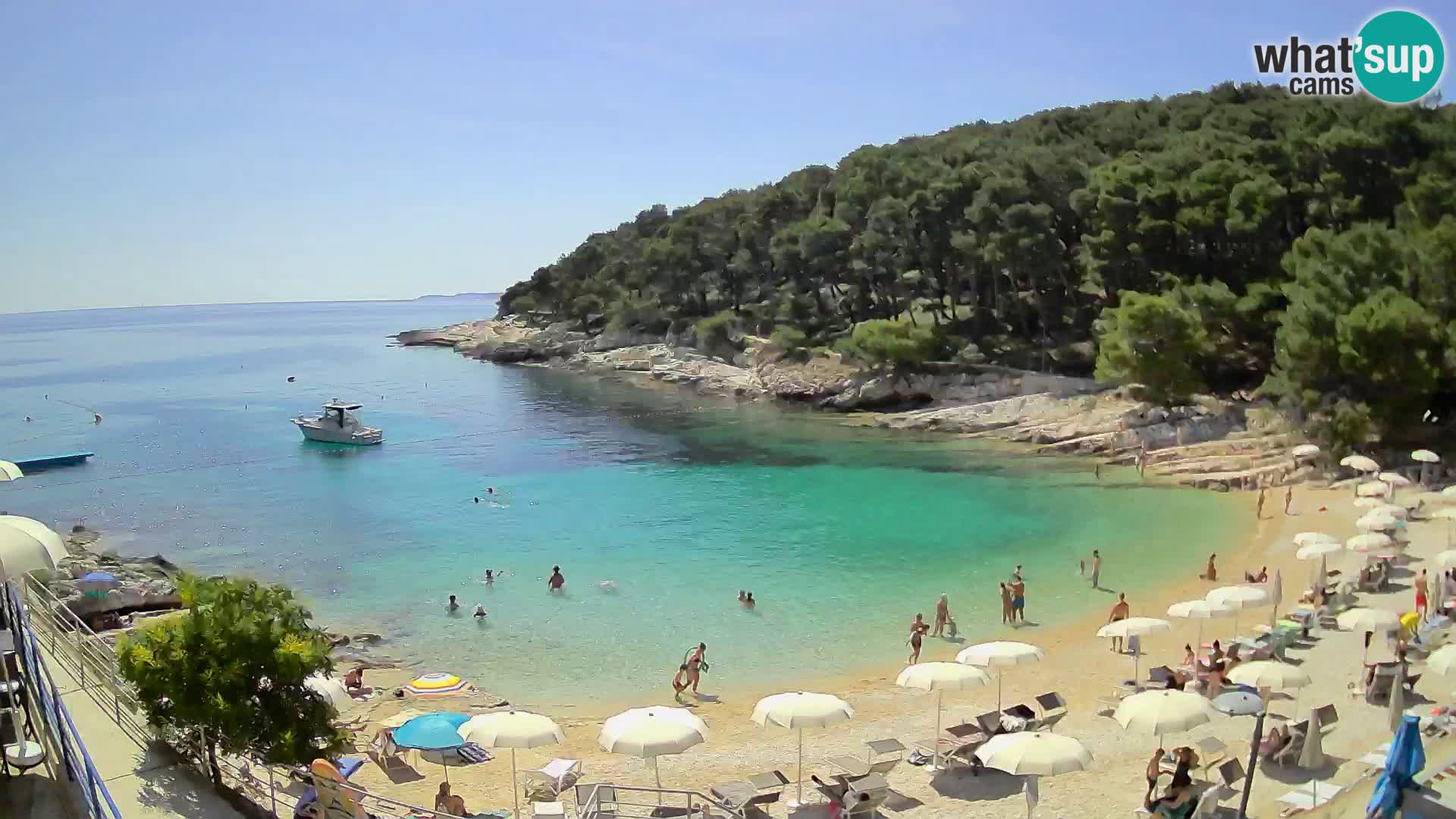 Webcam Mali Lošinj – spiaggia Sunčana uvala – Veli Žal