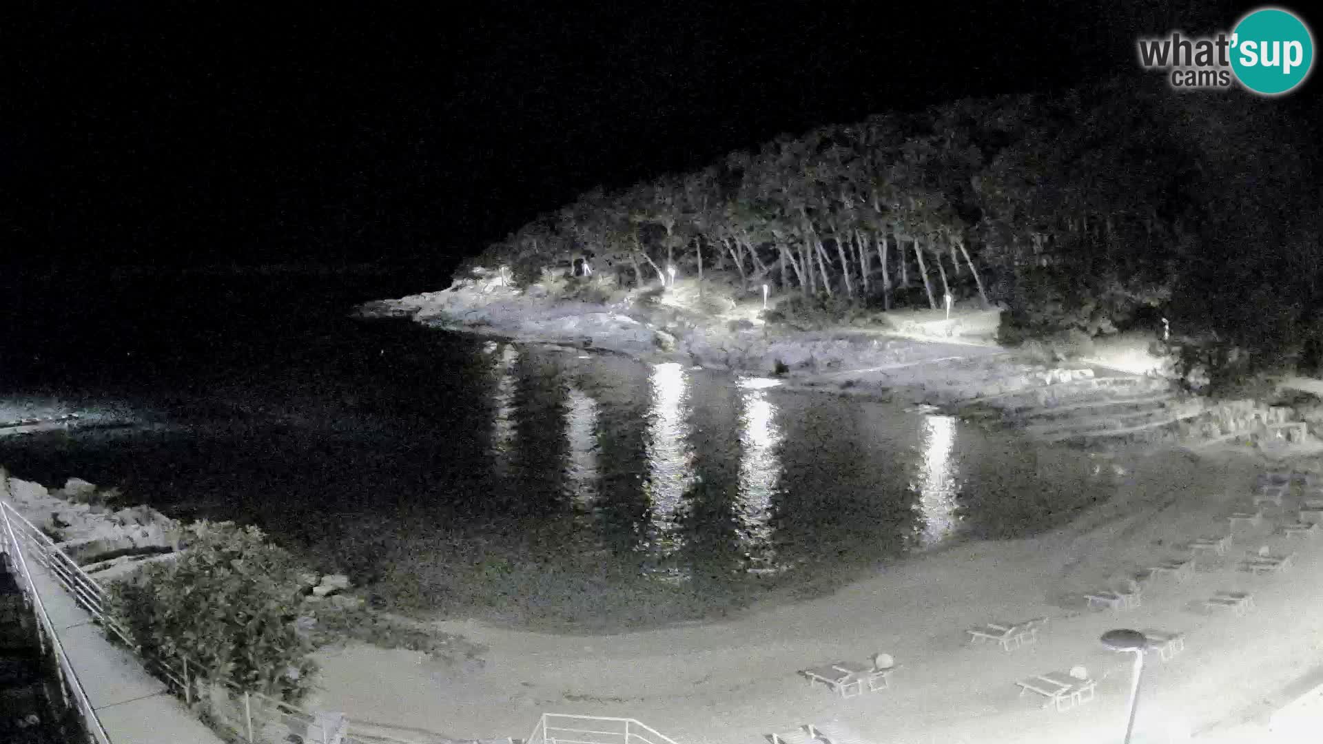 Spletna Kamera Mali Lošinj – plaža Sunčana uvala – Veli Žal