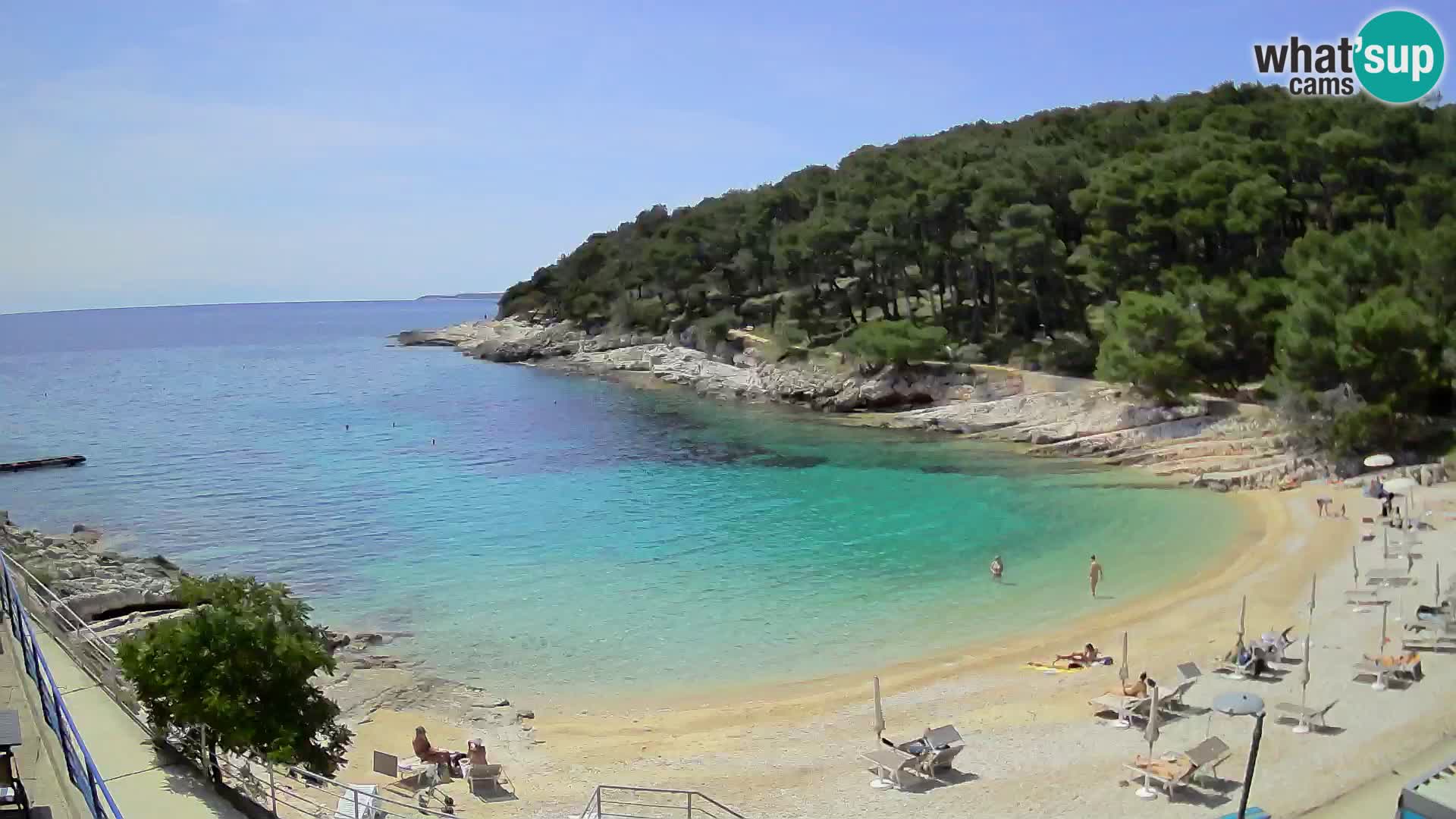 Webcam Mali Lošinj – spiaggia Sunčana uvala – Veli Žal