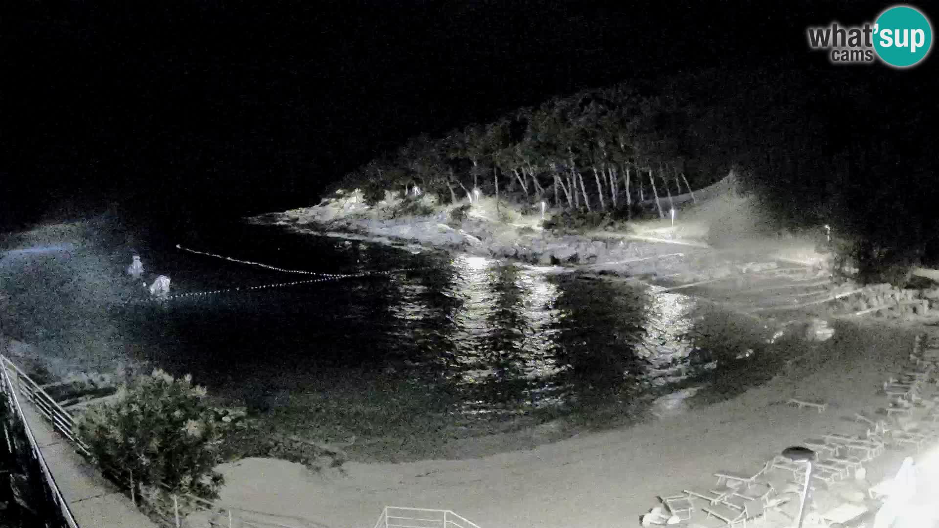 Webcam Mali Lošinj – Sunčana uvala Strand – Veli Žal