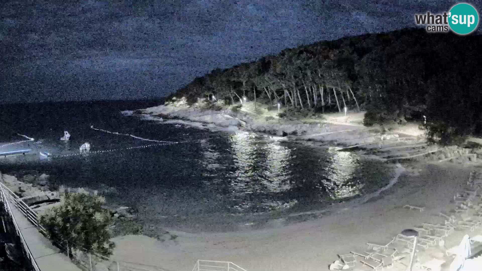 Webcam Mali Lošinj – spiaggia Sunčana uvala – Veli Žal