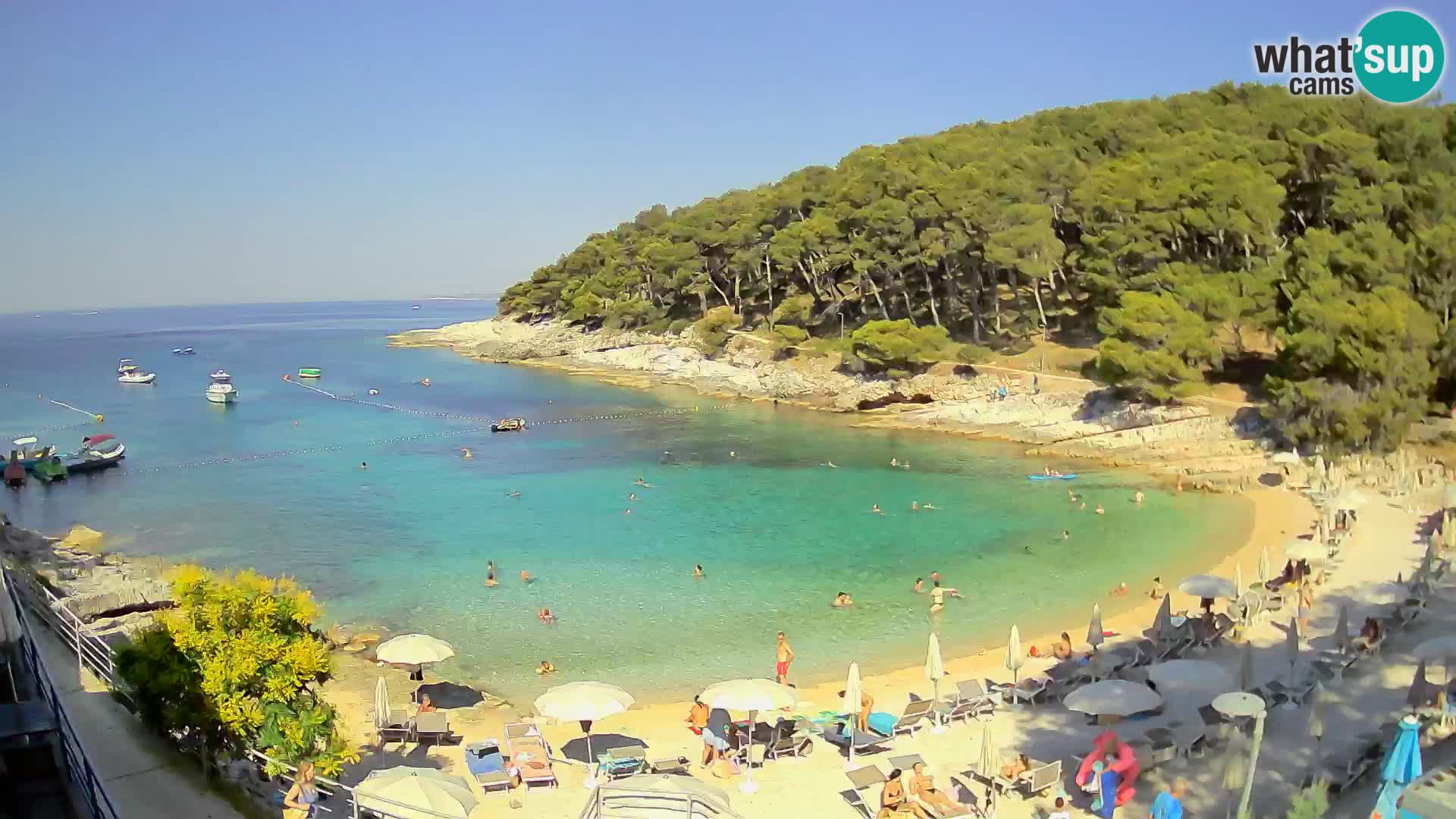 Webcam Mali Lošinj – Sunčana uvala beach – Veli Žal