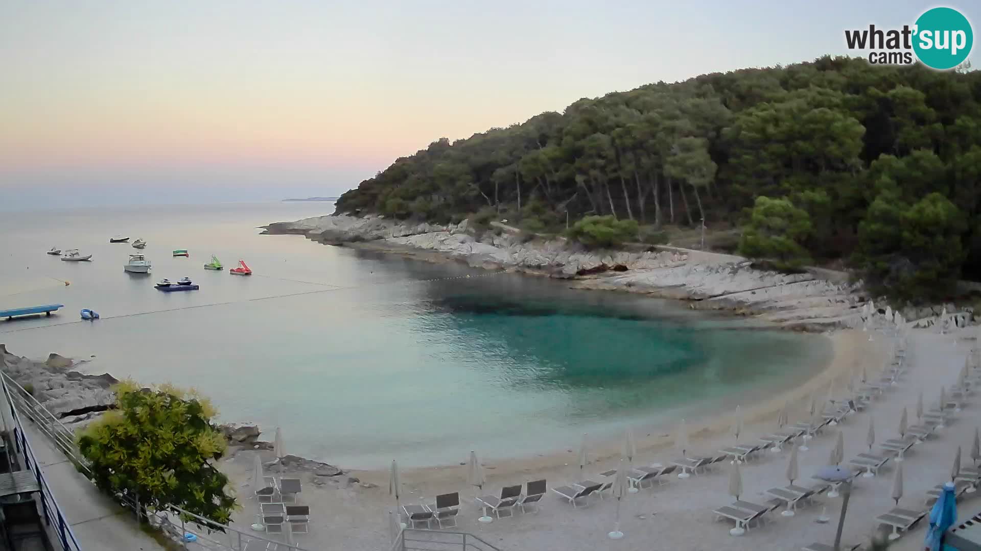 Webcam Mali Lošinj – Sunčana uvala Strand – Veli Žal