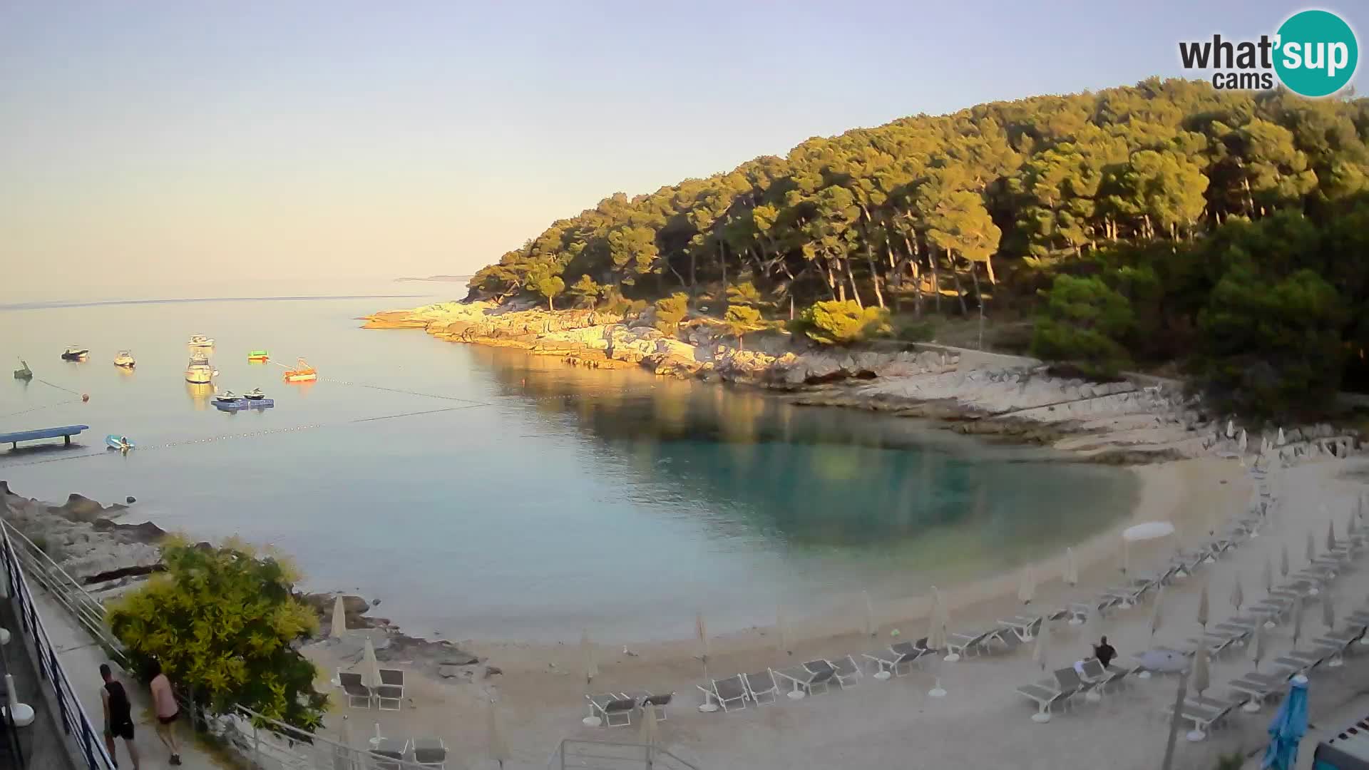 Webcam Mali Lošinj – Sunčana uvala beach – Veli Žal