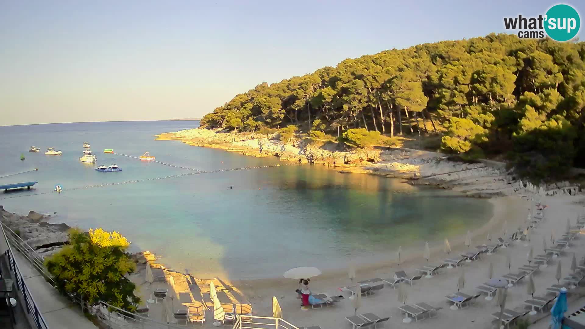 Spletna Kamera Mali Lošinj – plaža Sunčana uvala – Veli Žal