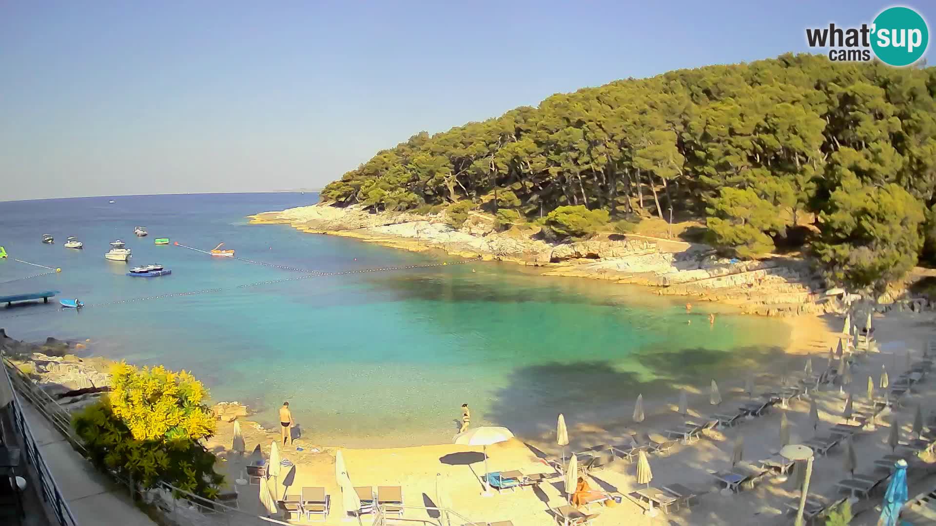 Webcam Mali Lošinj – Sunčana uvala Strand – Veli Žal