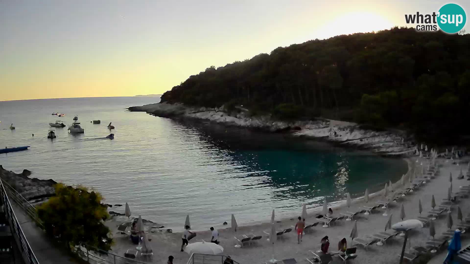 Webcam Mali Lošinj – Sunčana uvala Strand – Veli Žal
