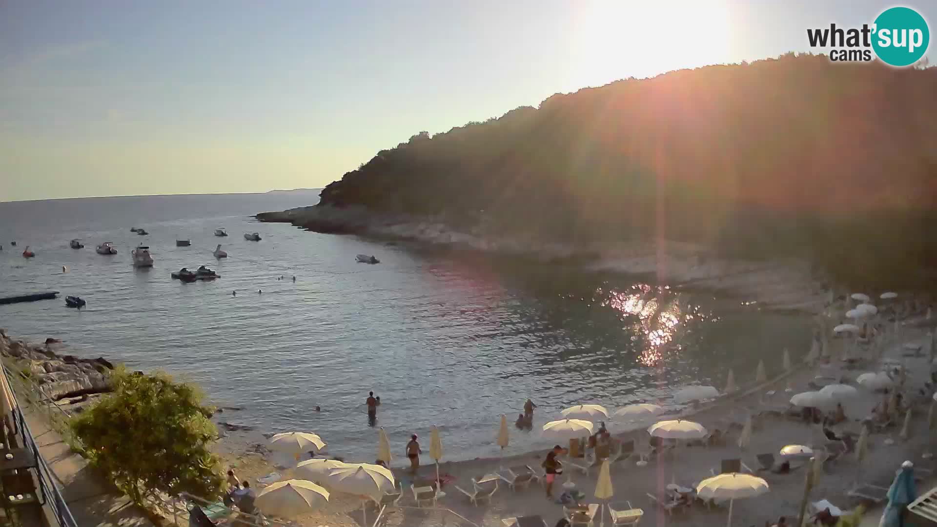 Webcam Mali Lošinj – spiaggia Sunčana uvala – Veli Žal
