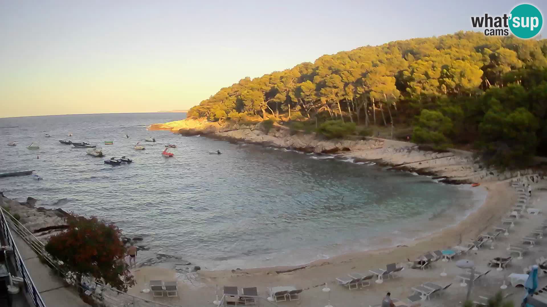 Webcam Mali Lošinj – spiaggia Sunčana uvala – Veli Žal