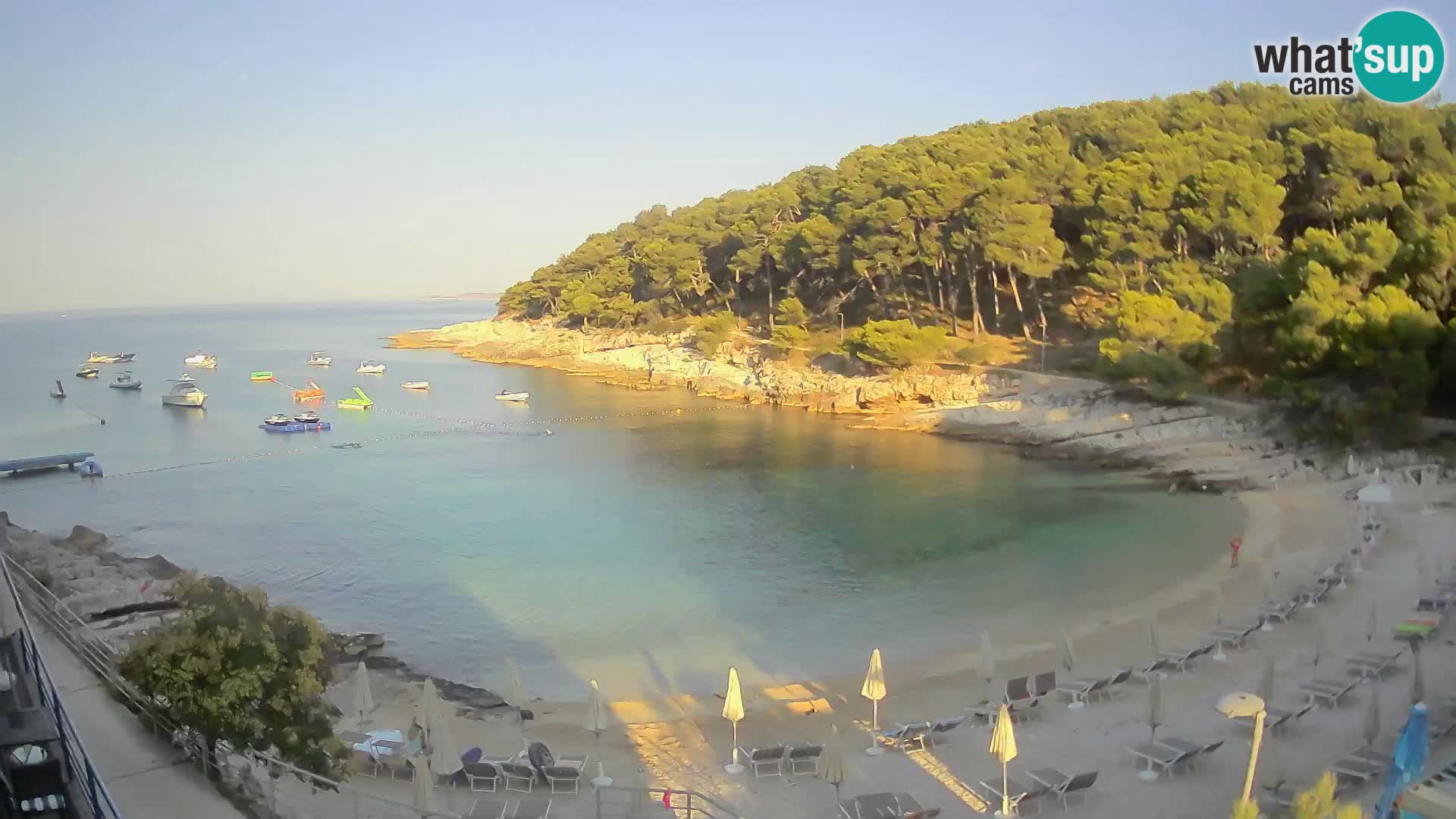 Spletna Kamera Mali Lošinj – plaža Sunčana uvala – Veli Žal