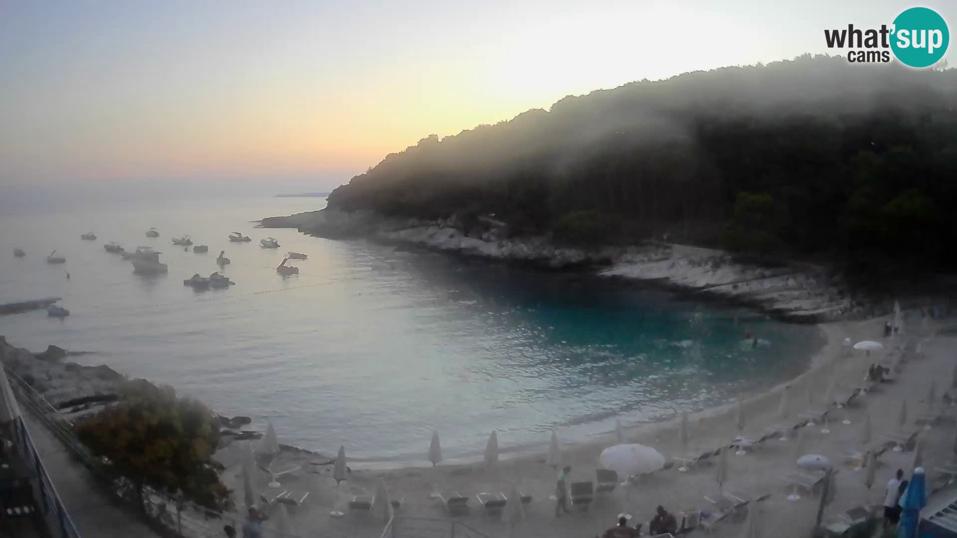 Spletna Kamera Mali Lošinj – plaža Sunčana uvala – Veli Žal