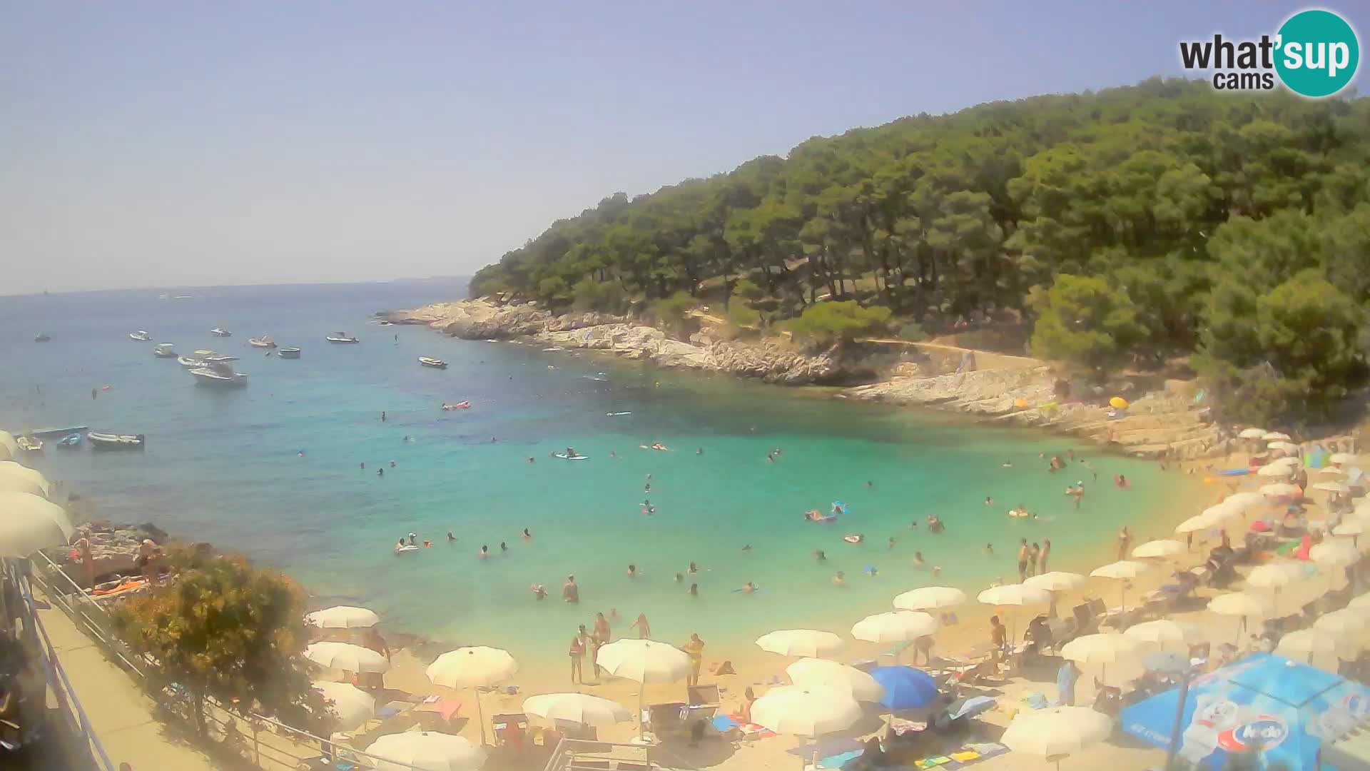 Webcam Mali Lošinj – spiaggia Sunčana uvala – Veli Žal