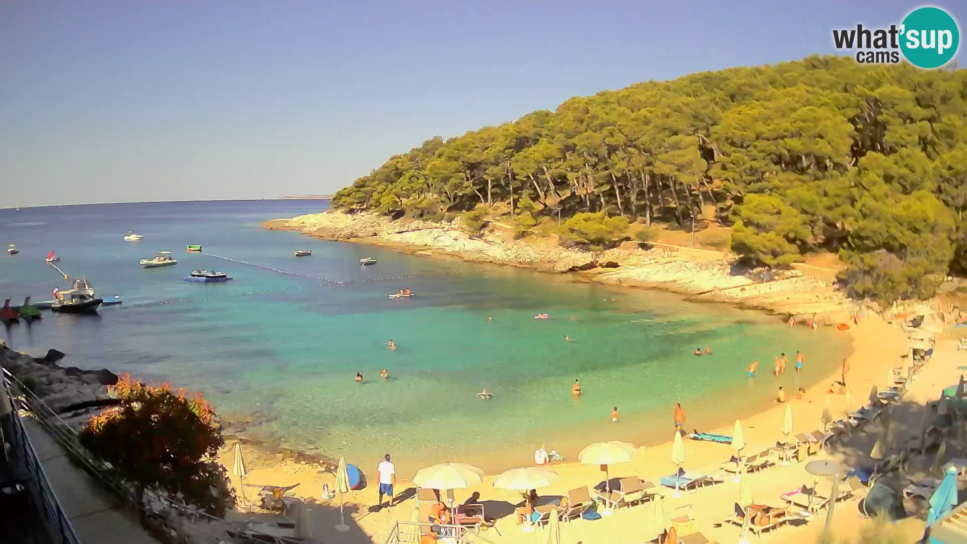 Webcam Mali Lošinj – Sunčana uvala Strand – Veli Žal