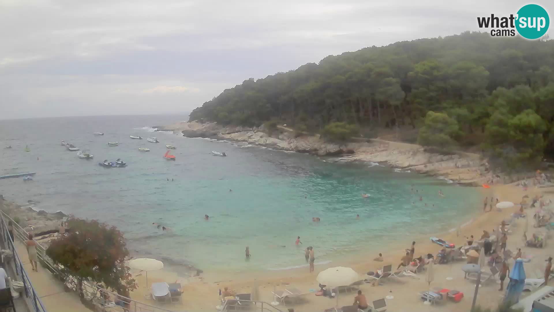 Webcam Mali Lošinj – Sunčana uvala Strand – Veli Žal