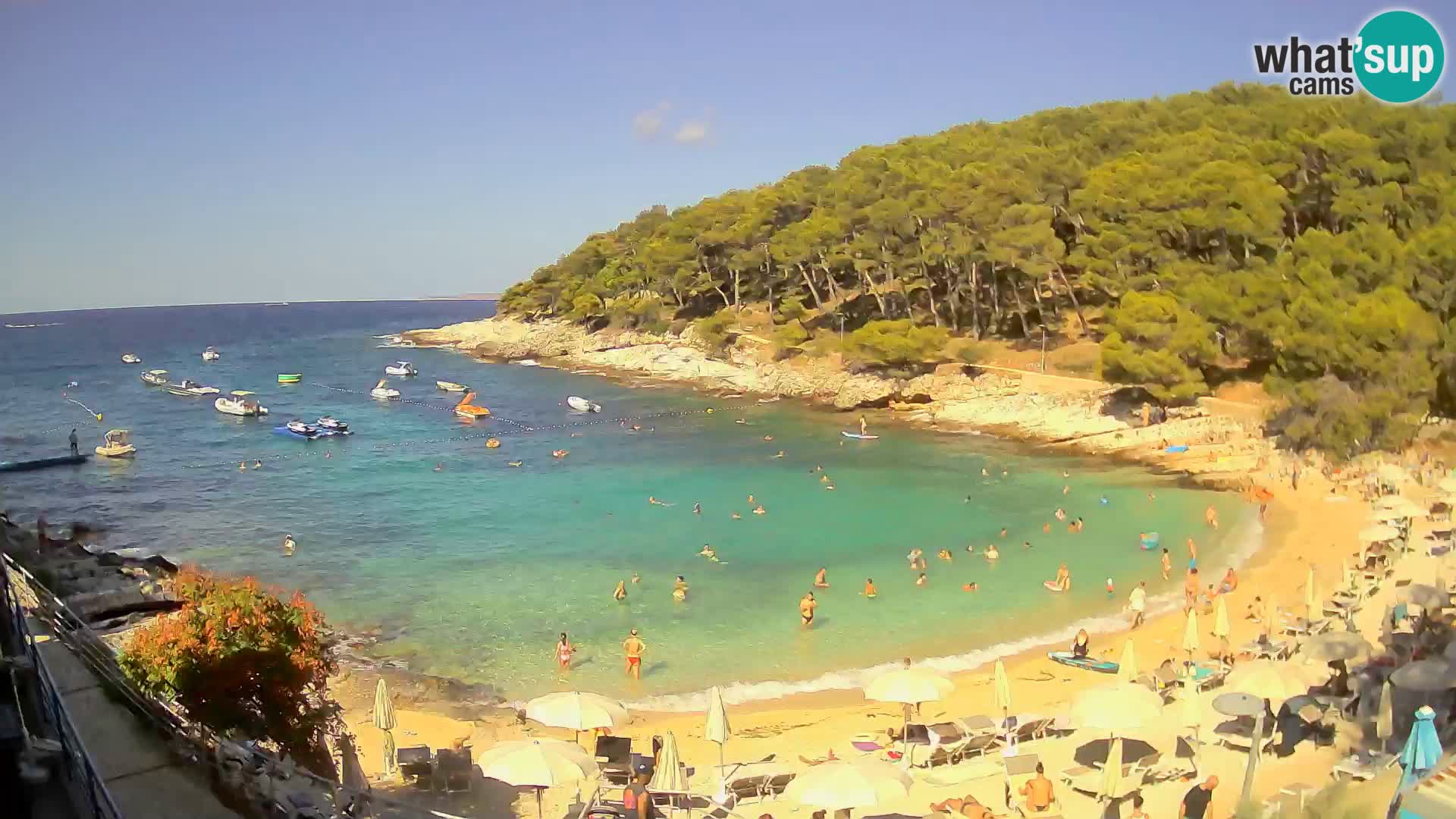 Webcam Mali Lošinj – Sunčana uvala beach – Veli Žal