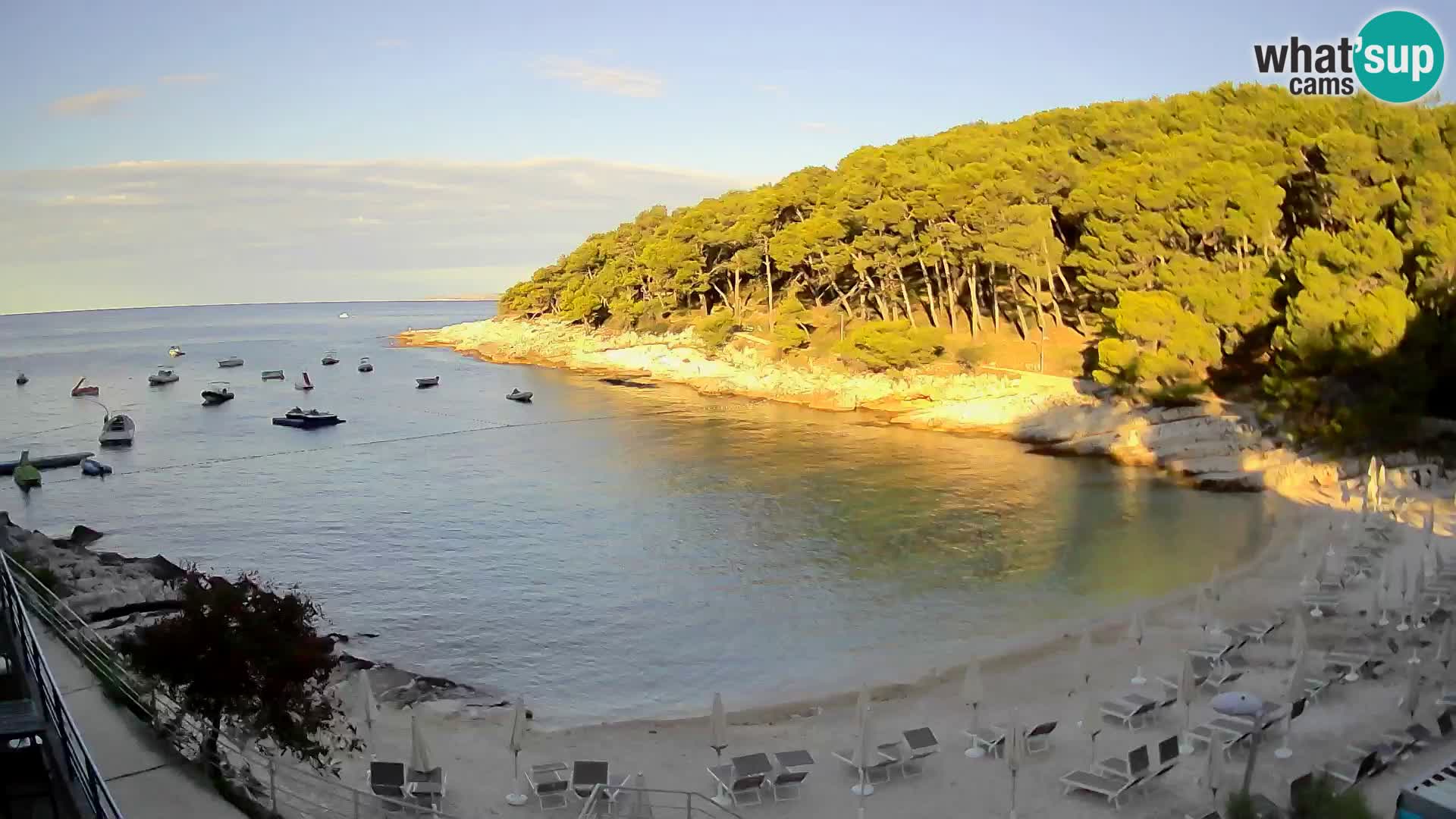 Webcam Mali Lošinj – Sunčana uvala Strand – Veli Žal