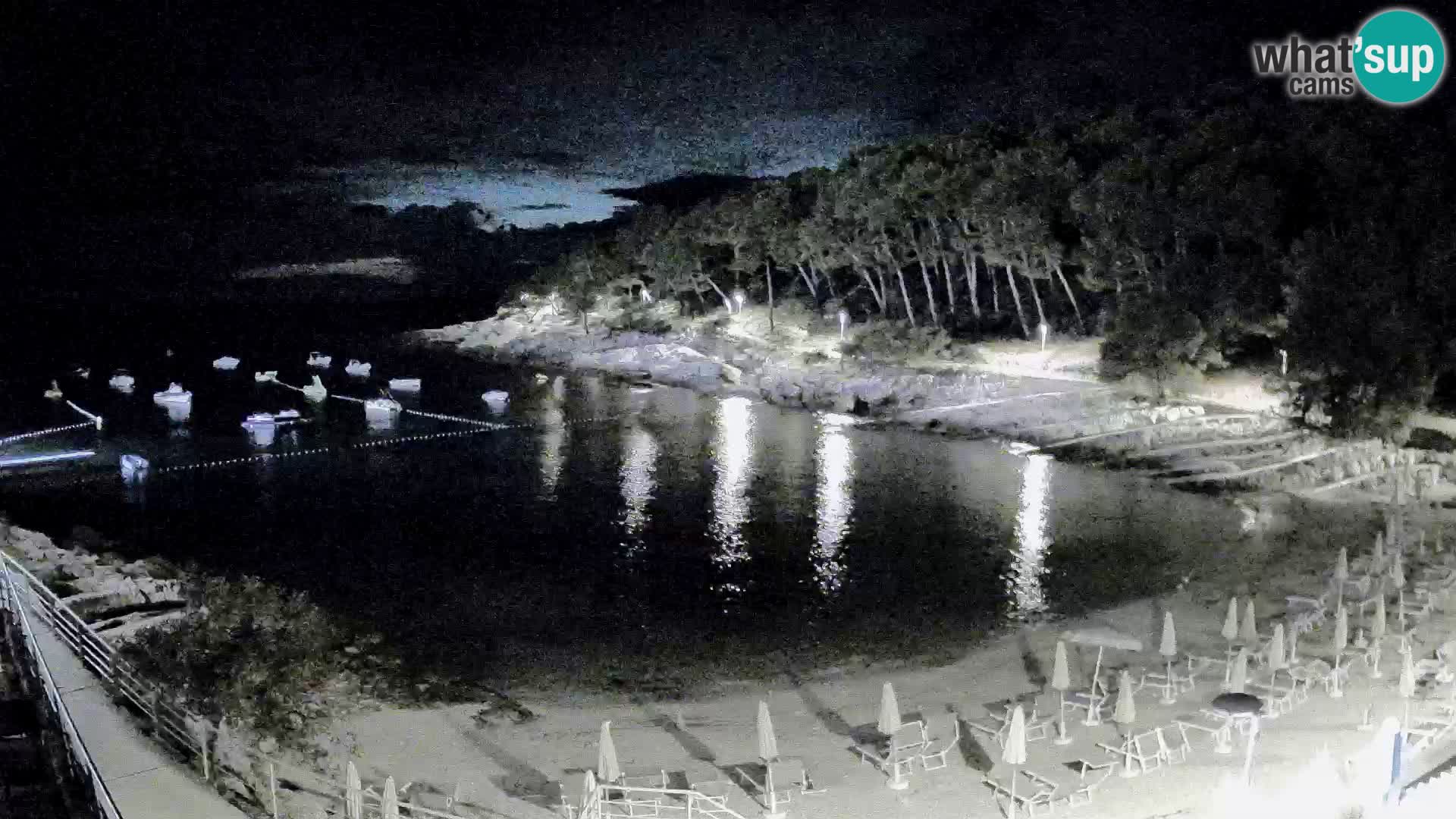 Webcam Mali Lošinj – Sunčana uvala beach – Veli Žal