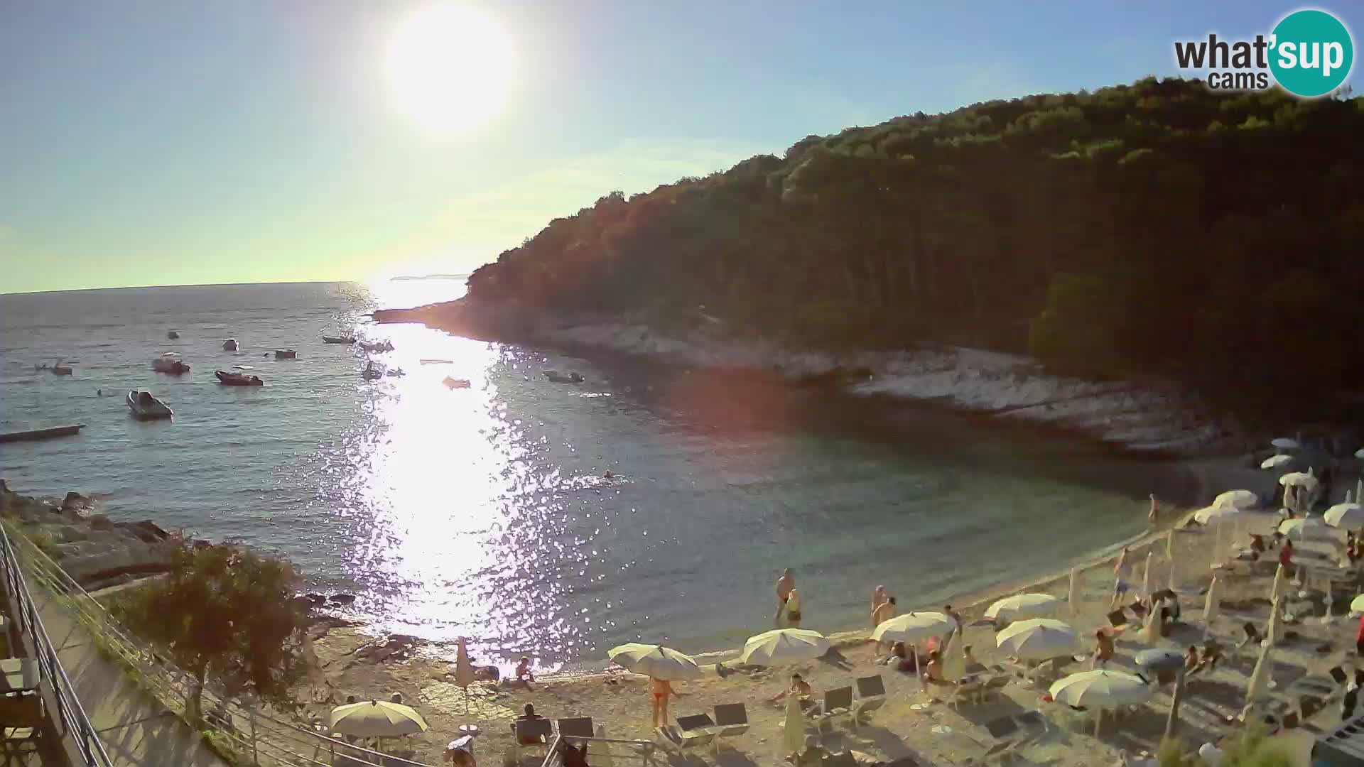 Webcam Mali Lošinj – Sunčana uvala Strand – Veli Žal