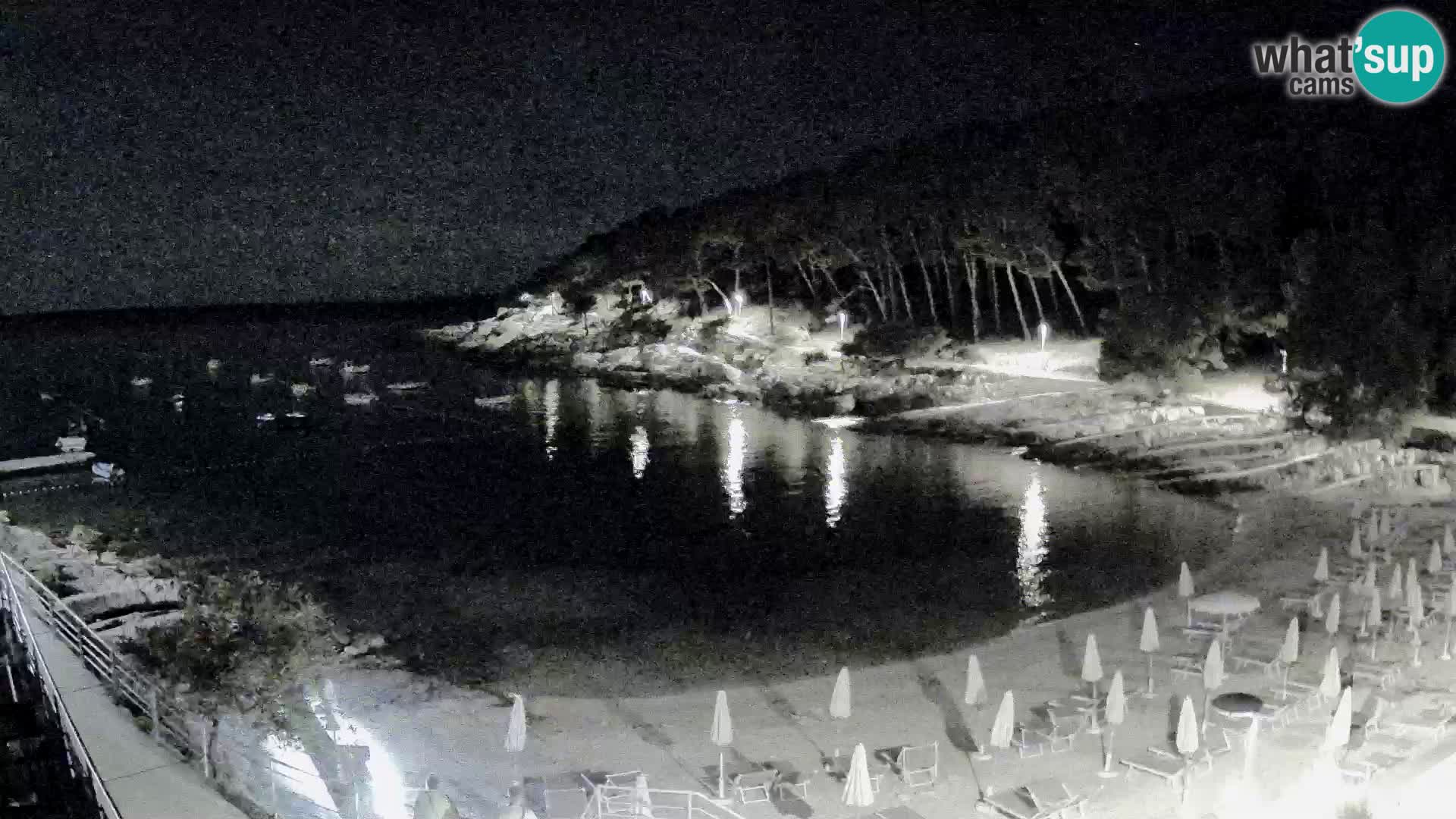 Webcam Mali Lošinj – Sunčana uvala Strand – Veli Žal
