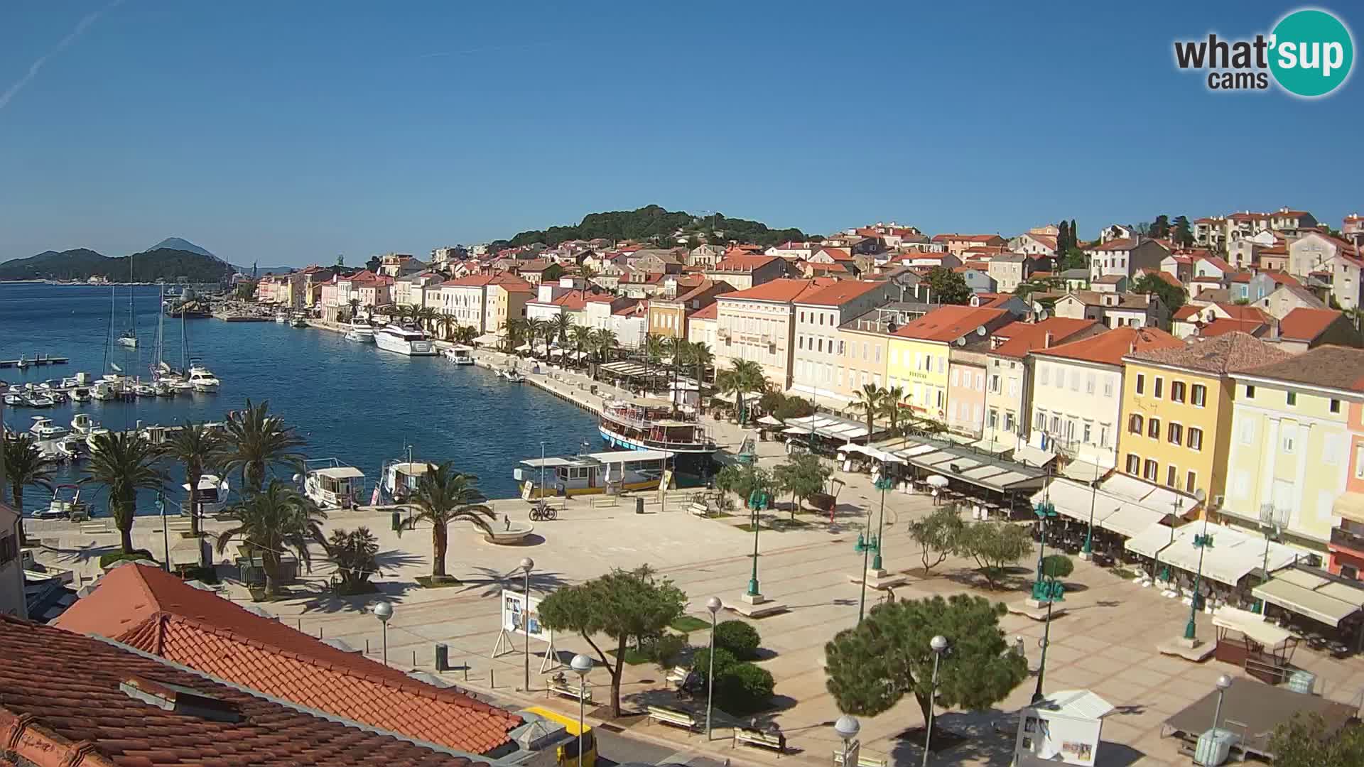 Kamera v živo Mali Lošinj – Glavni trg Republike