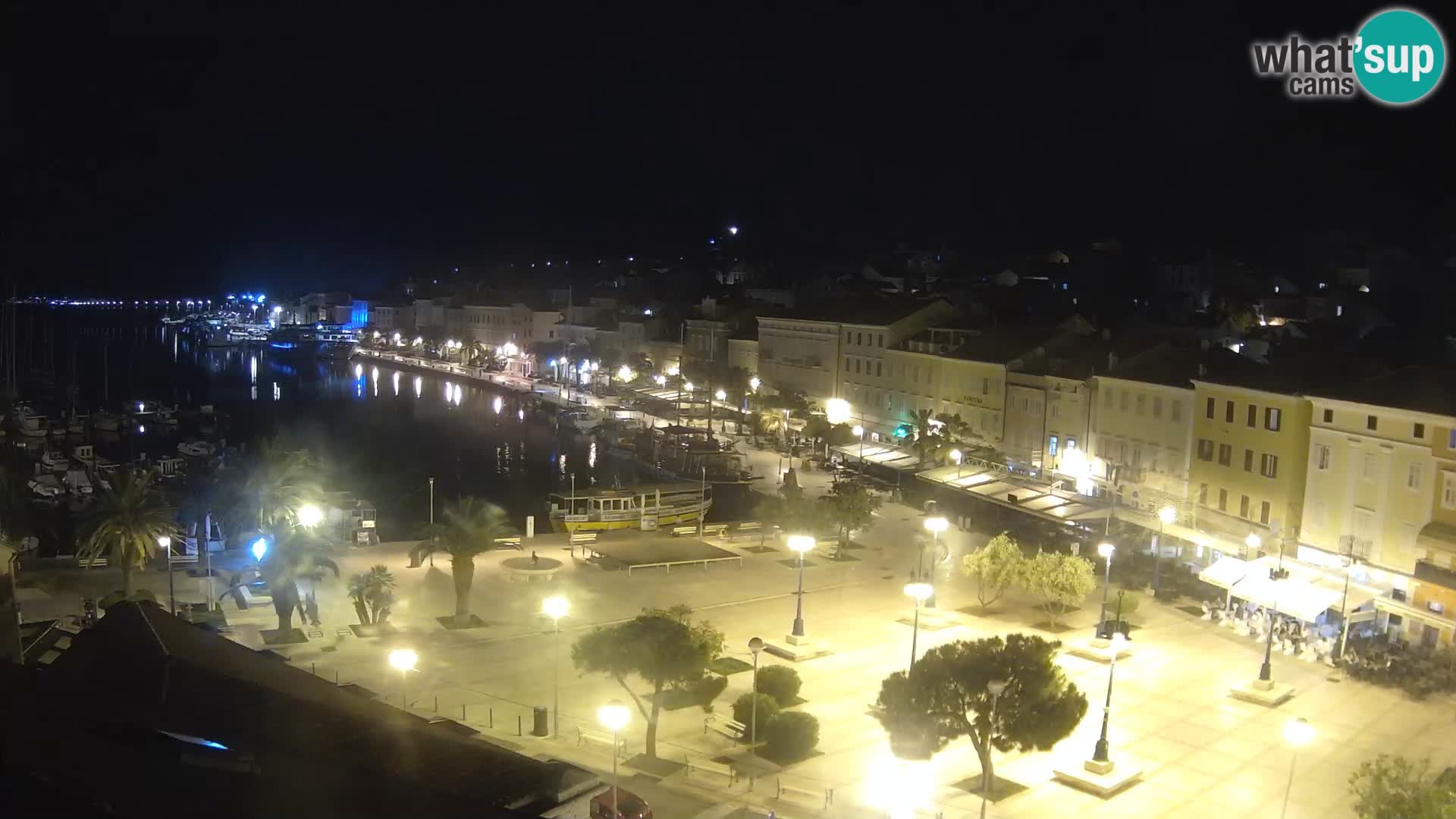 Webcam live Lussinpiccolo – Piazza principale