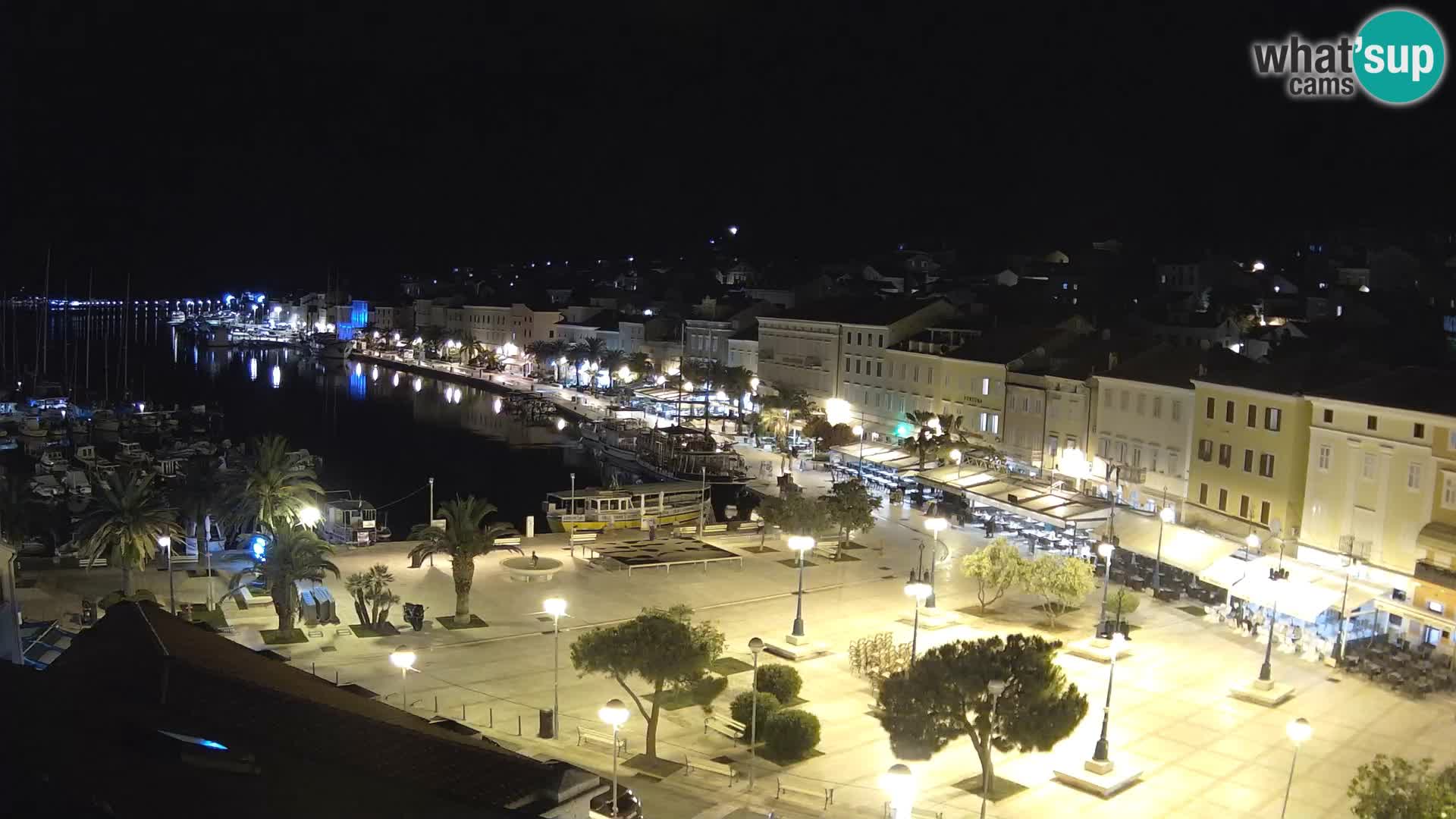 Webcam live Lussinpiccolo – Piazza principale
