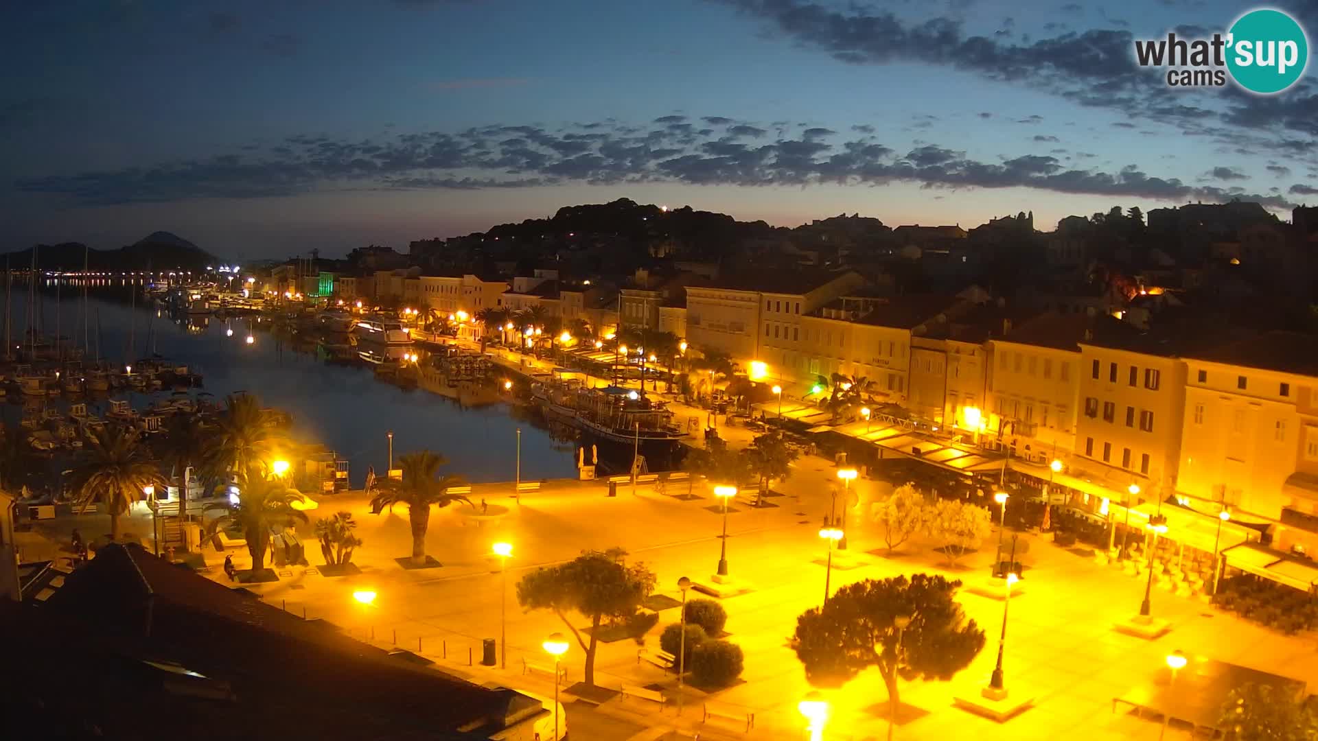 Webcam live Mali Lošinj – Piazza principale