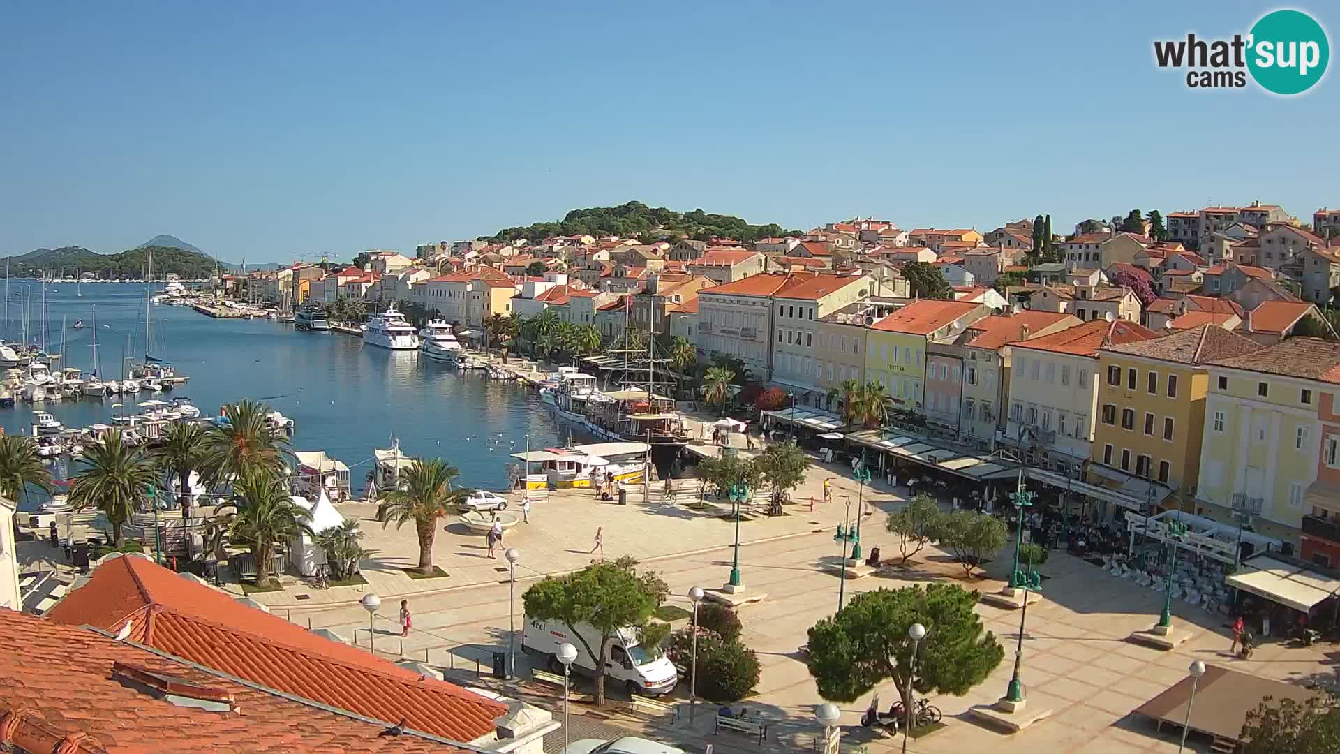 Webcam Mali Lošinj – plaza principal