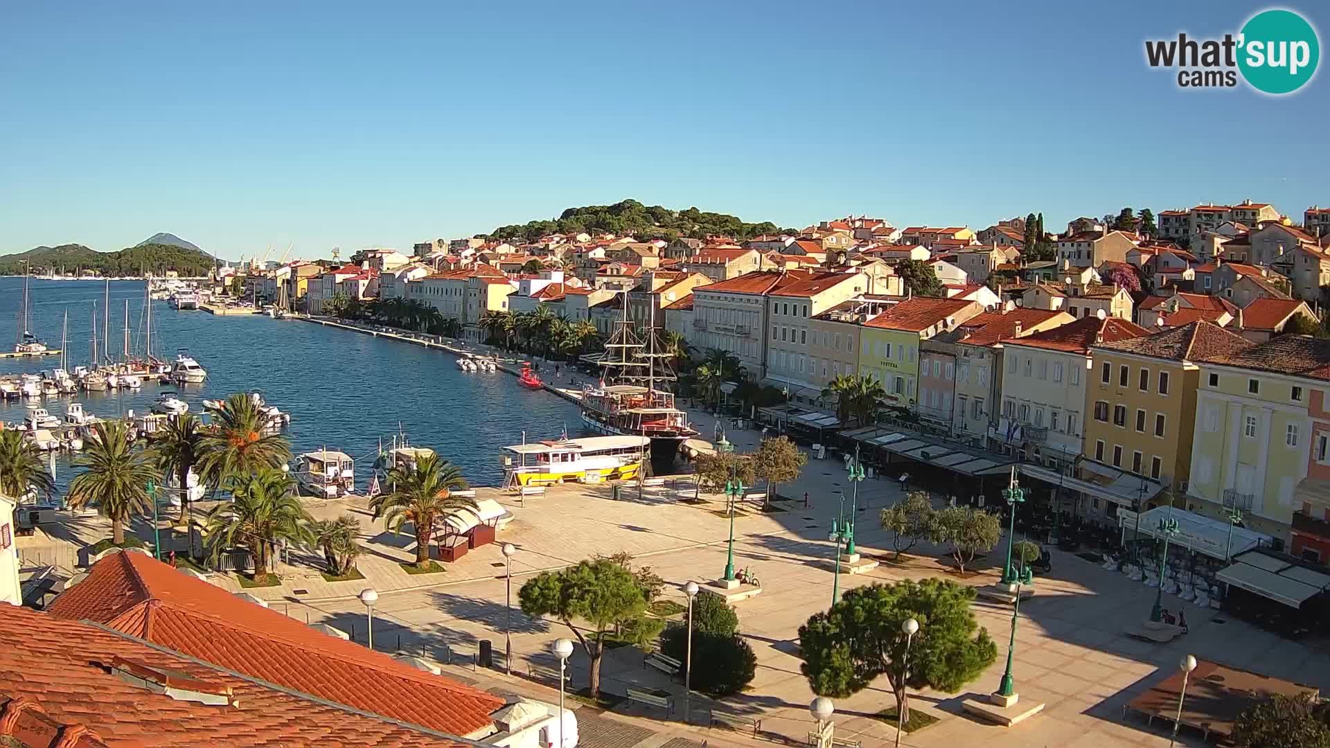 Webcam Mali Lošinj – centrale square