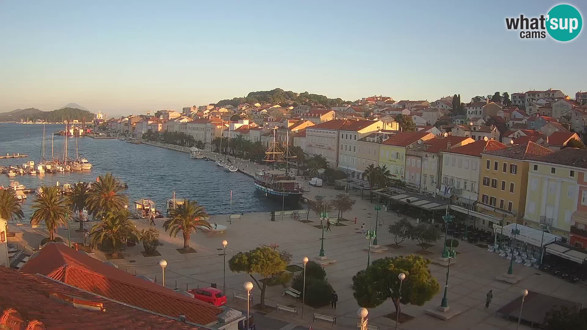 Webkam Mali Lošinj – trg Republike