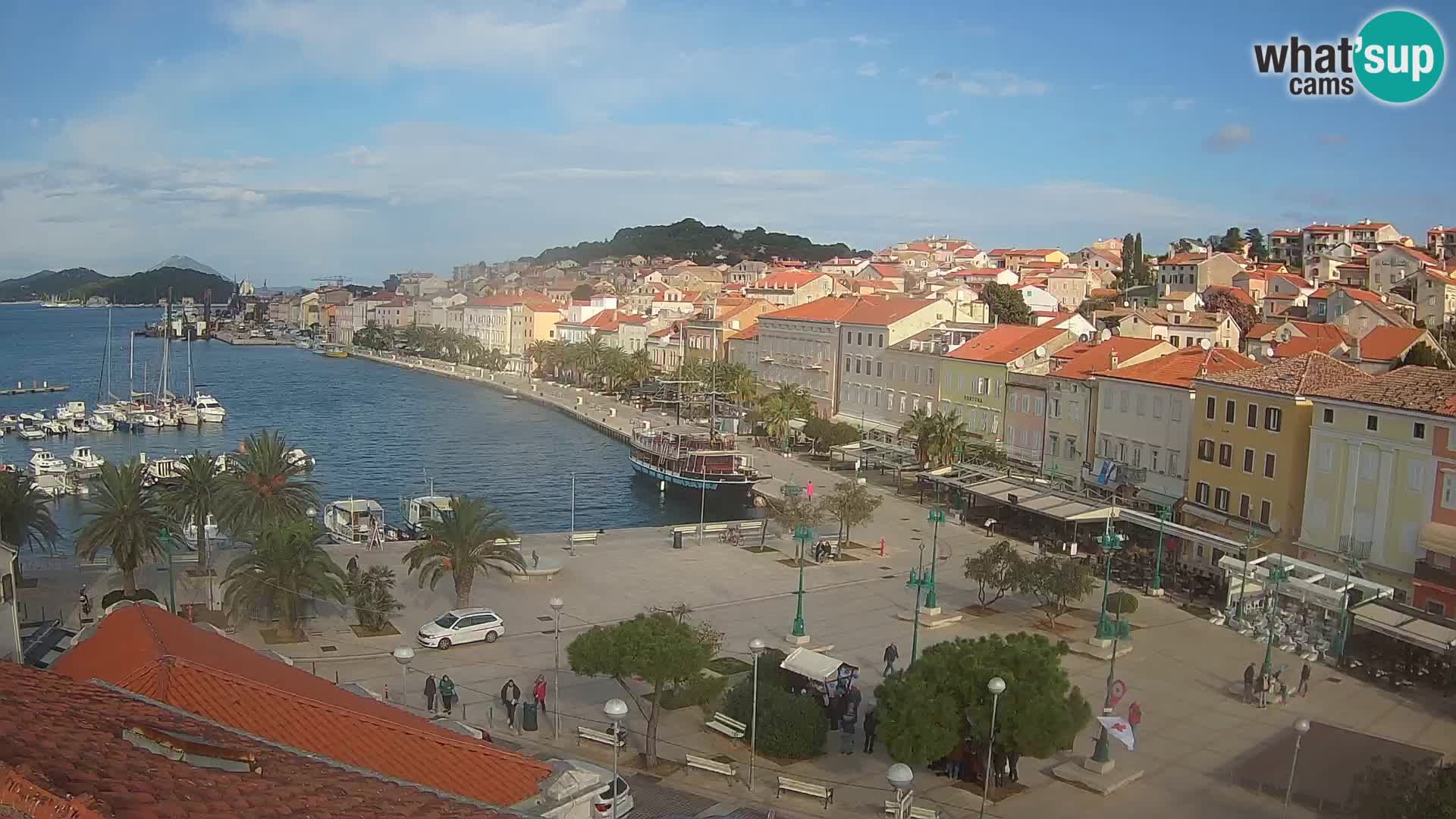 Kamera v živo Mali Lošinj – Glavni trg Republike