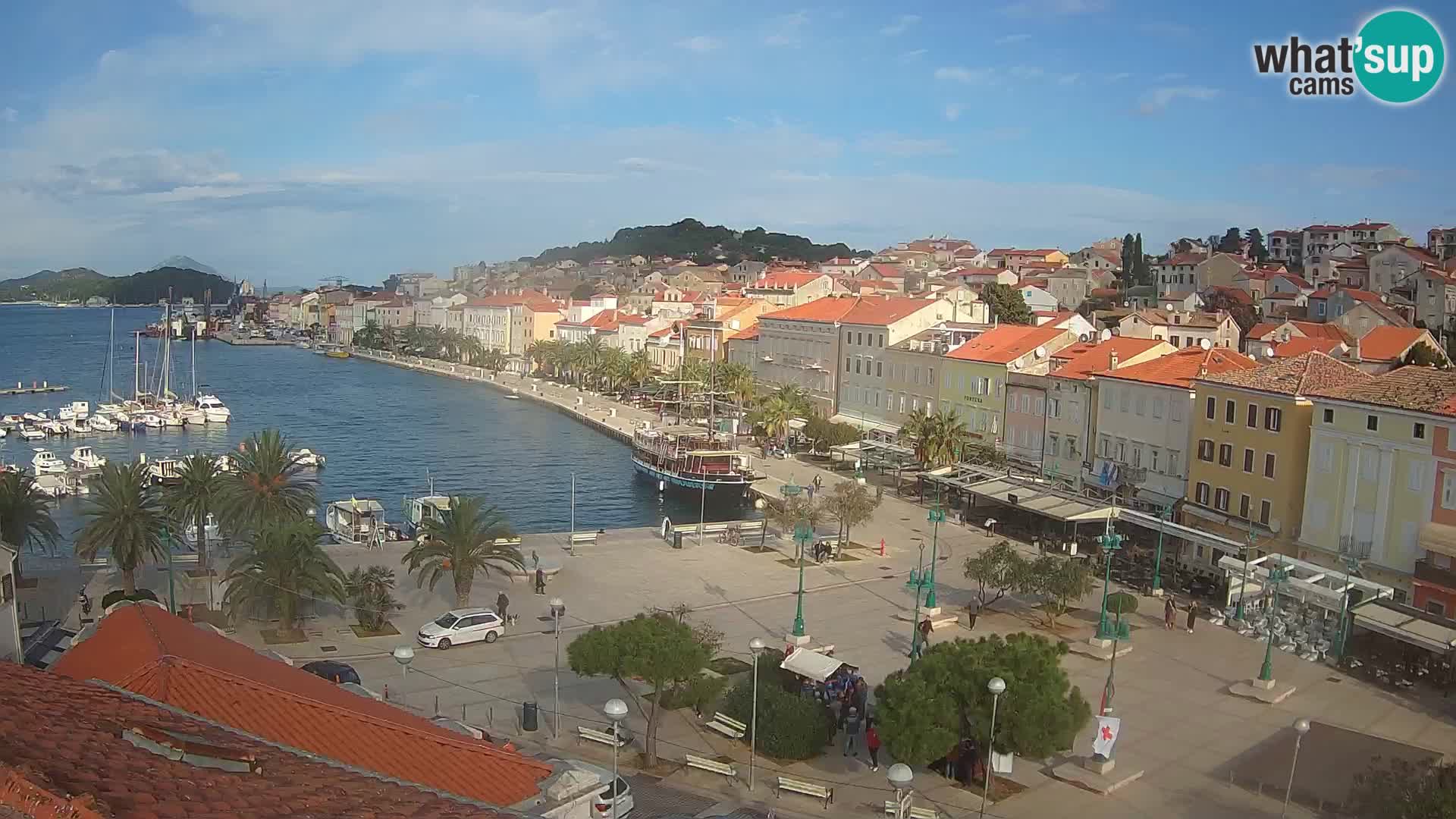 Webcam live Mali Lošinj – Piazza principale